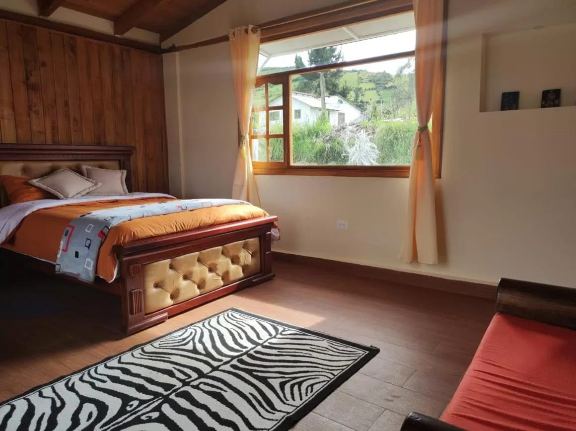 Bed in Ruta de los volcanes "Casa de campo"