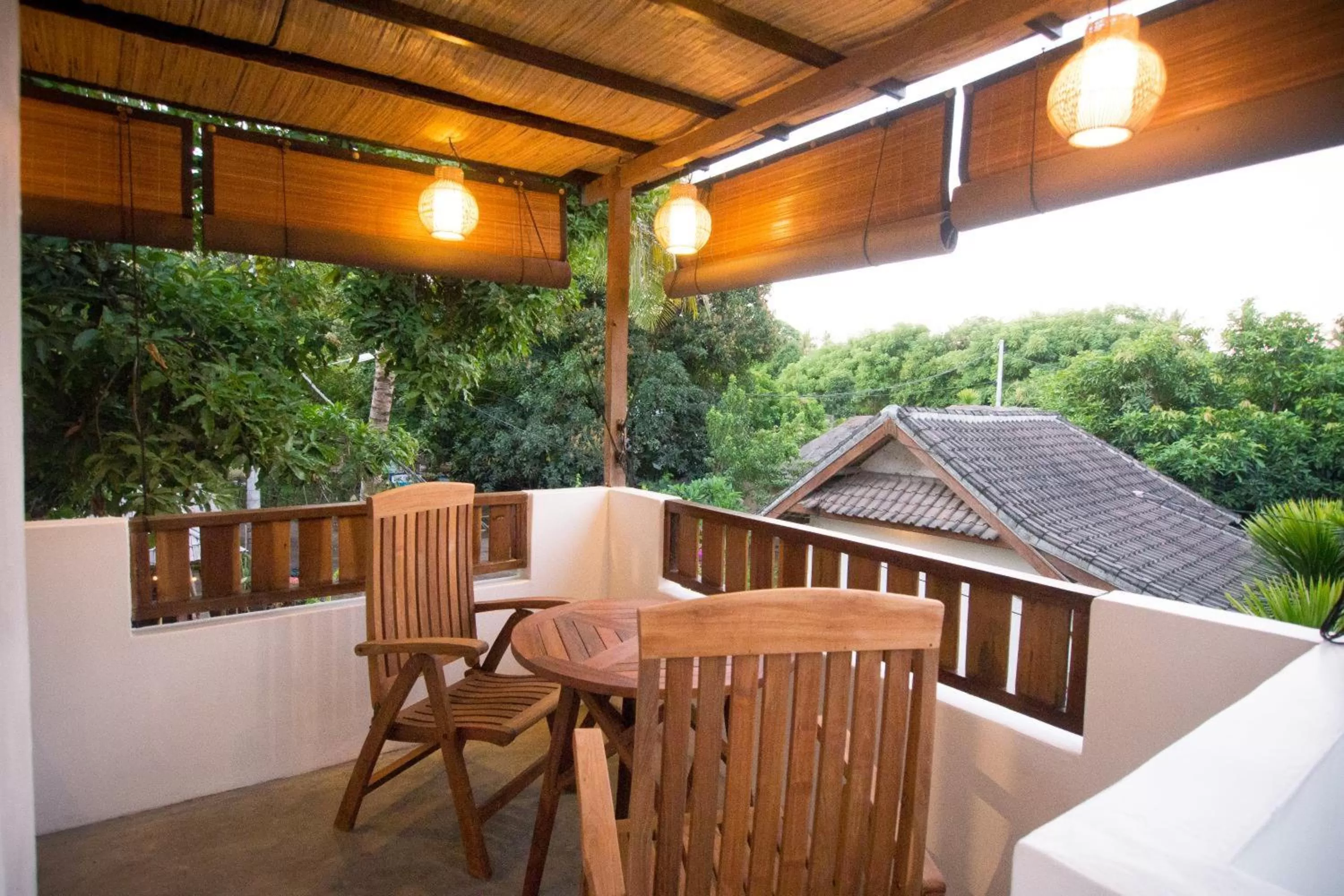 Balcony/Terrace in The Mandana Villa Gili Air