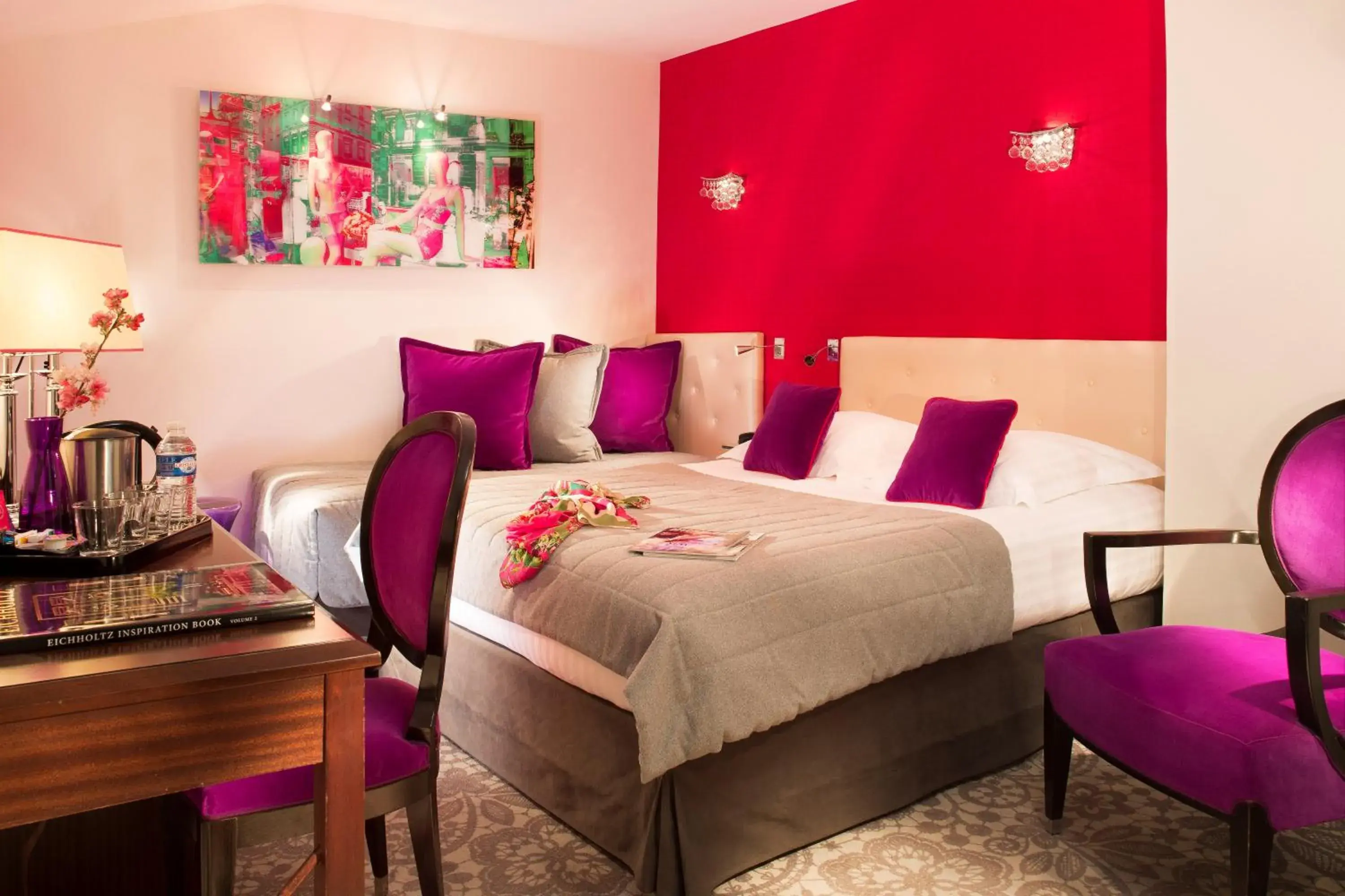 Triple Room with 1 Double bed and 1 Single Bed in Hotel Best Western Anjou Lafayette Triple Room with 1 Double bed and 1 Single Bed in Hotel Best Western Anjou Lafayette