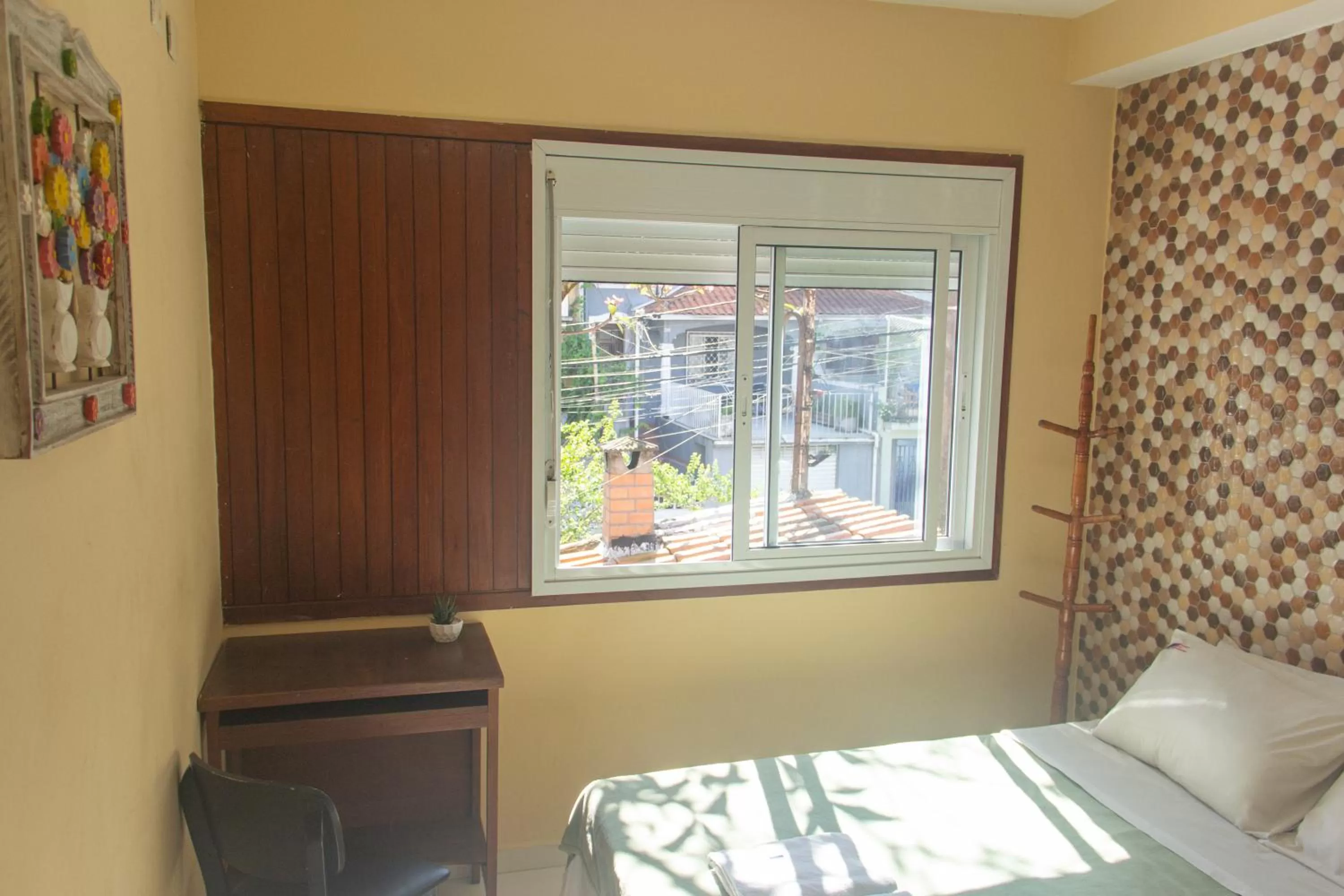 Bed in Pousada dos Franceses