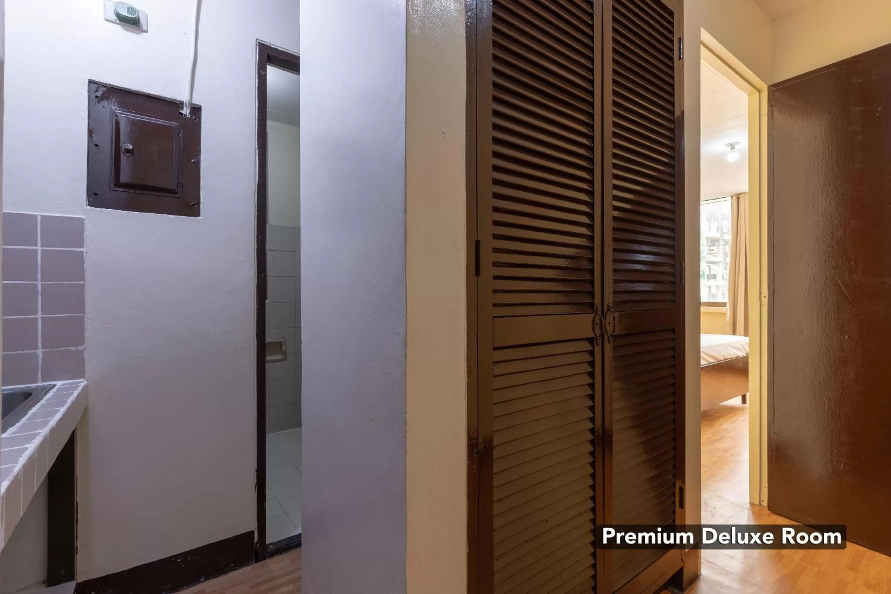 Bedroom in Victoria Mansions