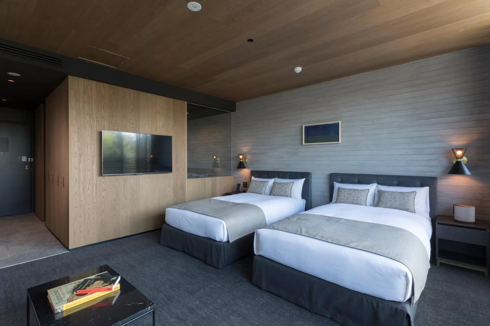 Bed in HOTEL CANATA KYOTO