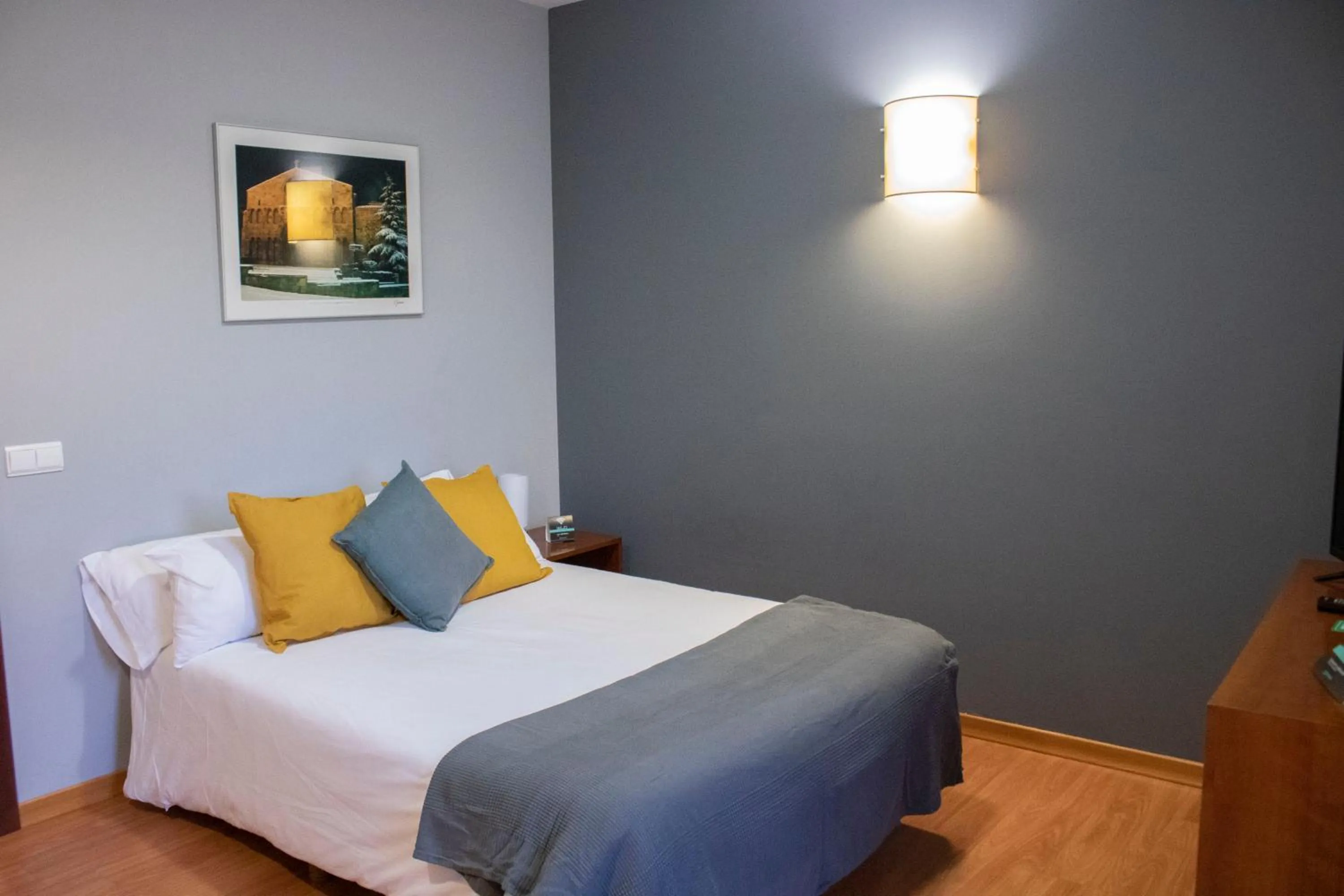 Bedroom, Bed in Hotel Alda Ciudad de Soria