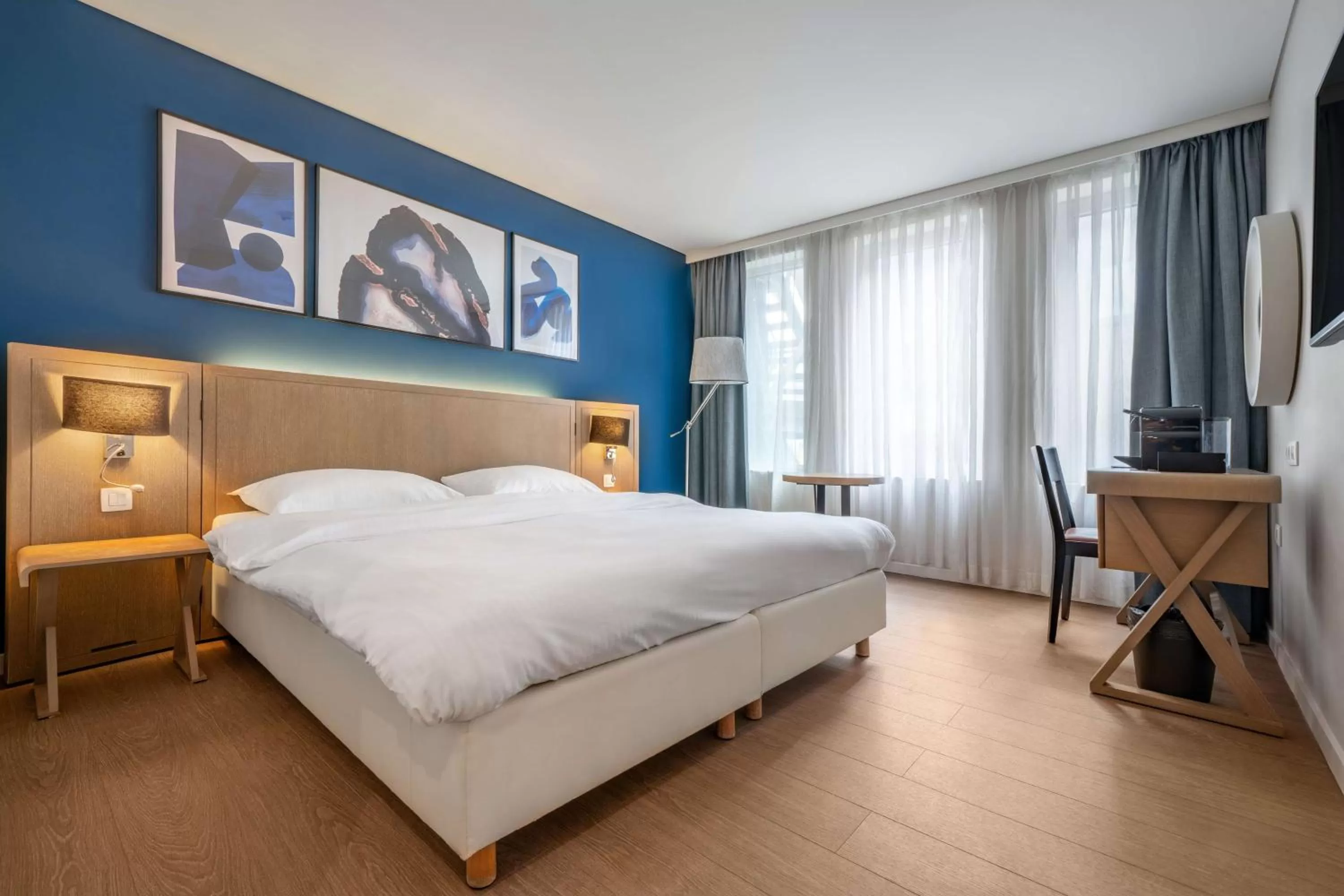 Bed in Park Inn by Radisson Antwerp City Centre