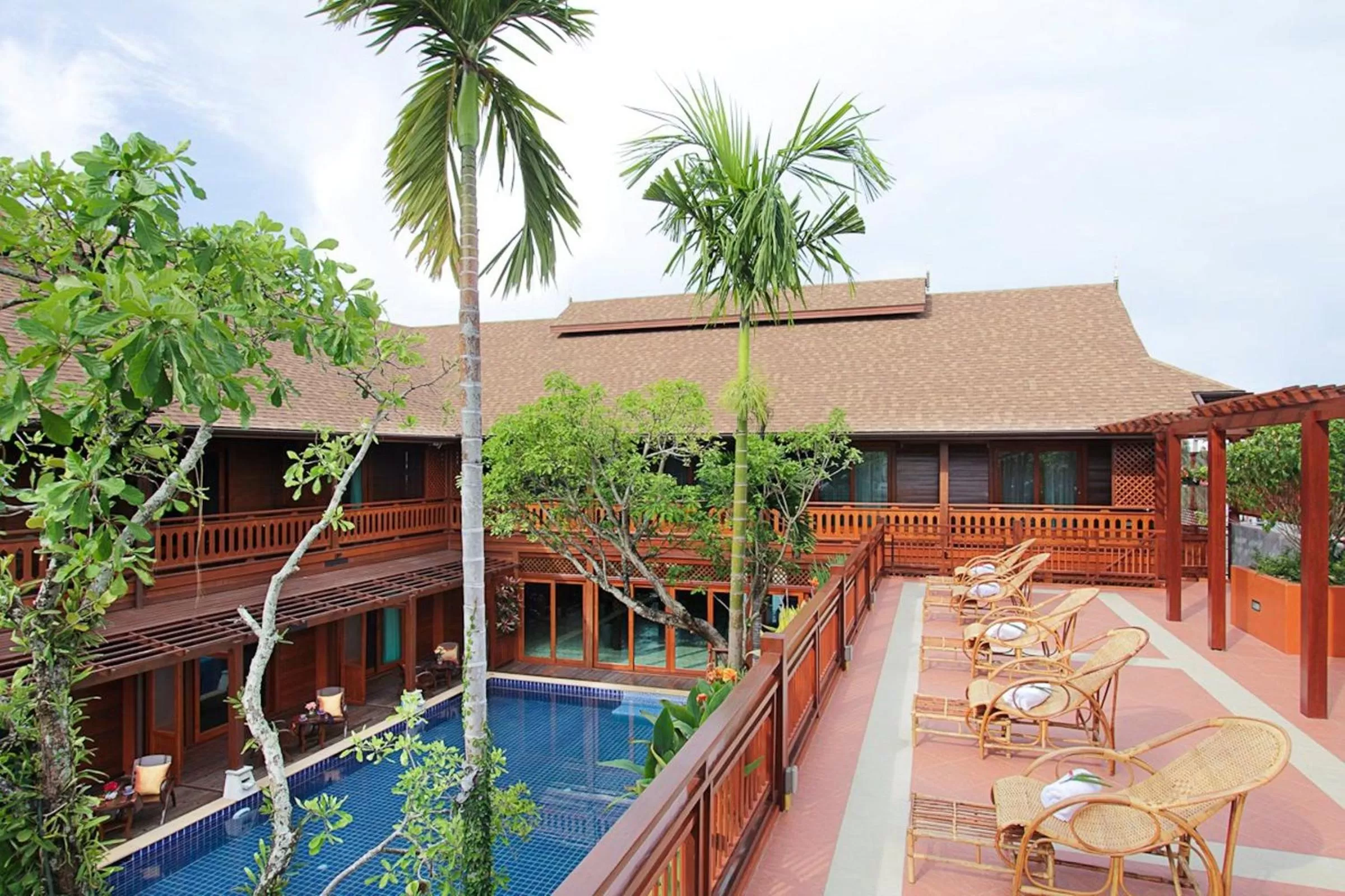 Swimming pool in Baan U Sabai Boutique House-SHA Plus