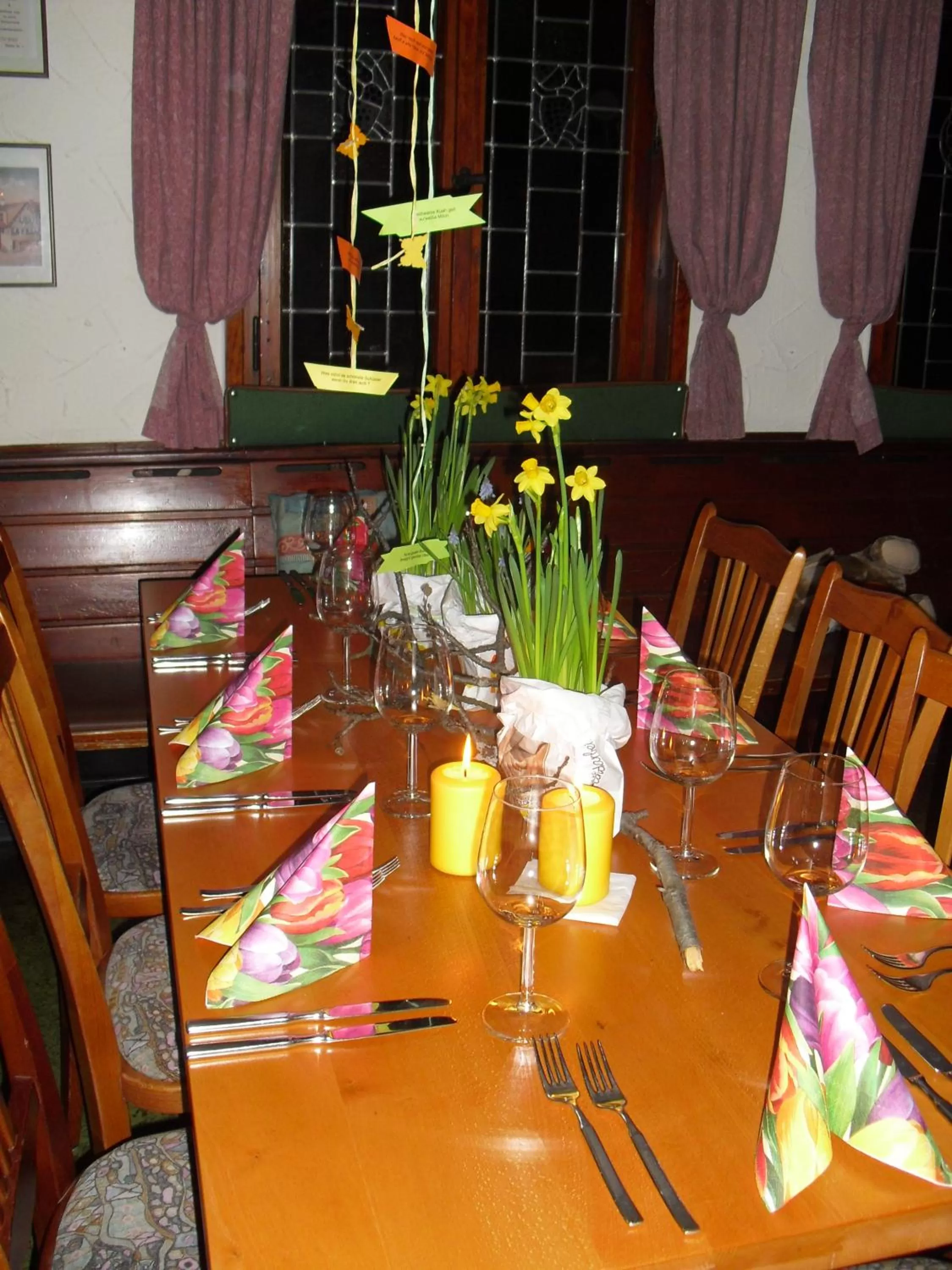 Dinner in Landgasthof Anker