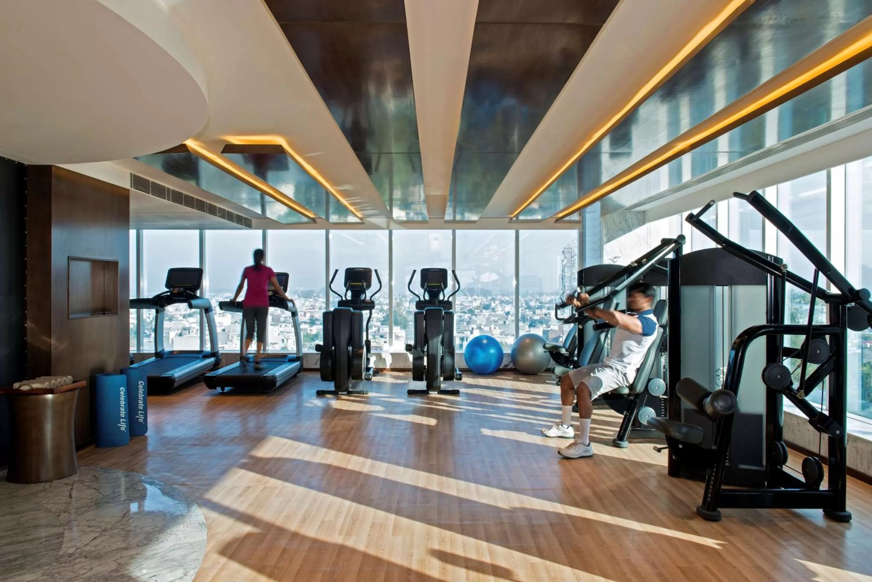 Fitness centre/facilities in Hyatt Regency Ludhiana