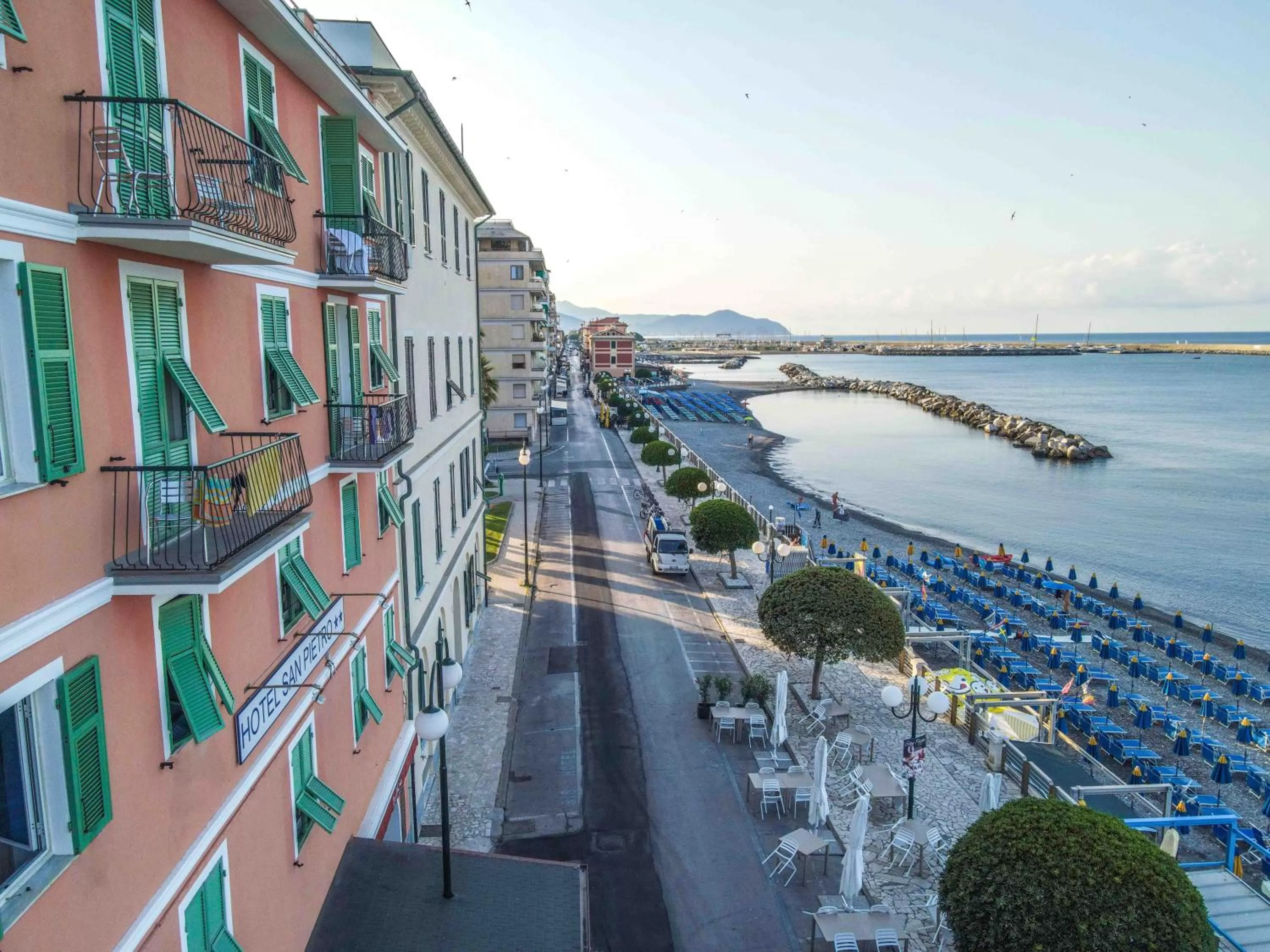 Property building in Hotel San Pietro Chiavari