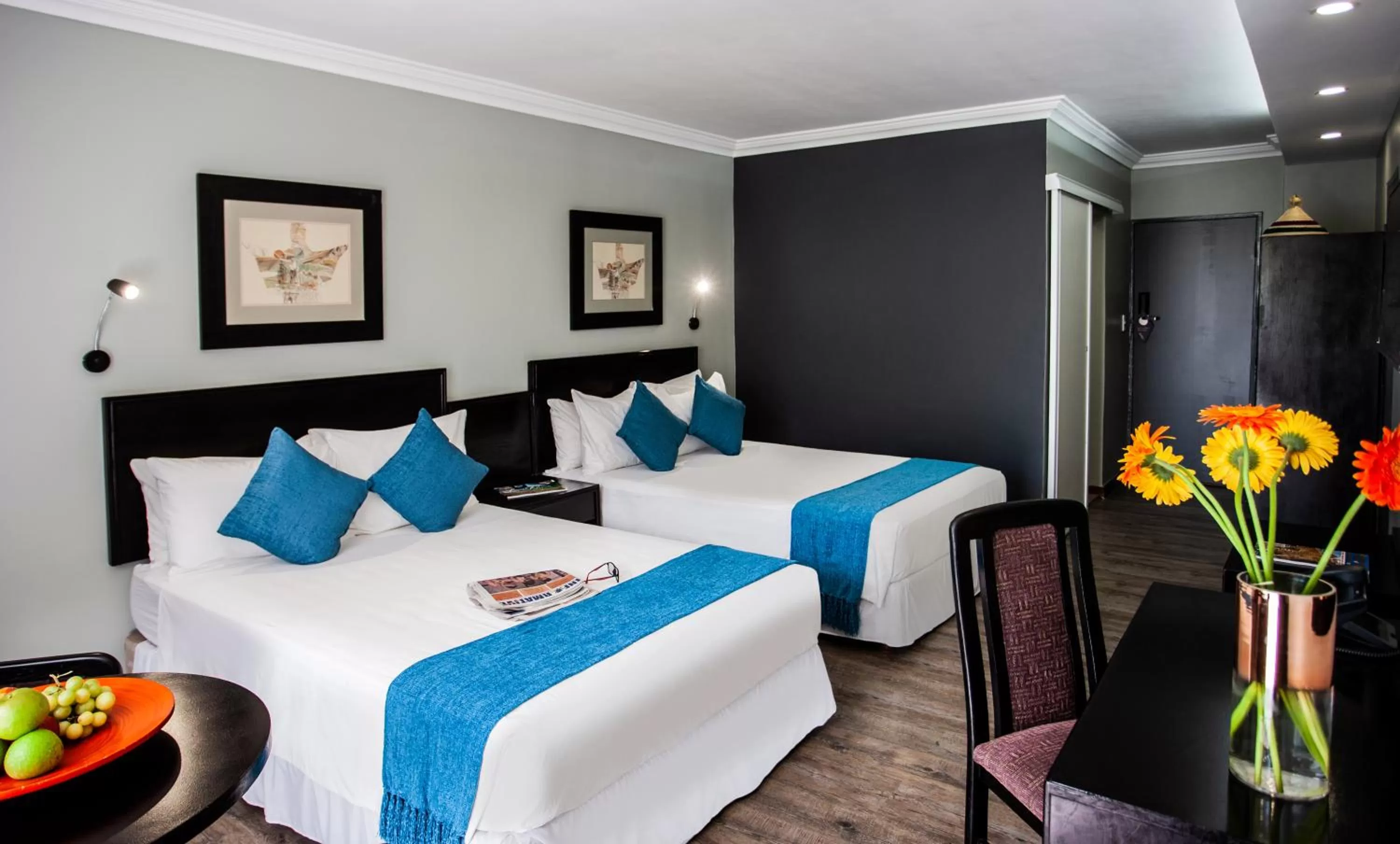 Bed in Avani Maseru Hotel