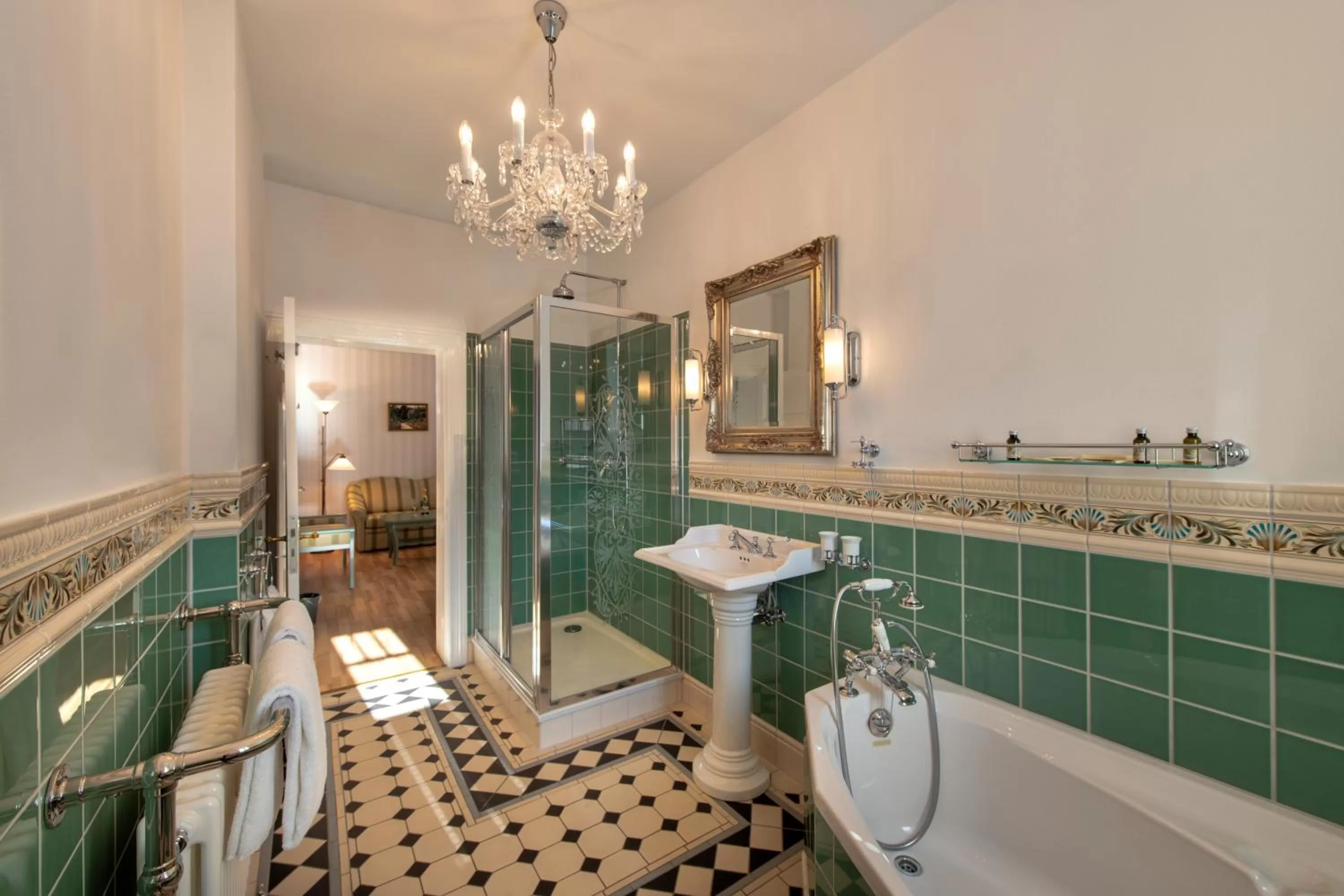 Shower in Recknitztal-Hotel Marlow