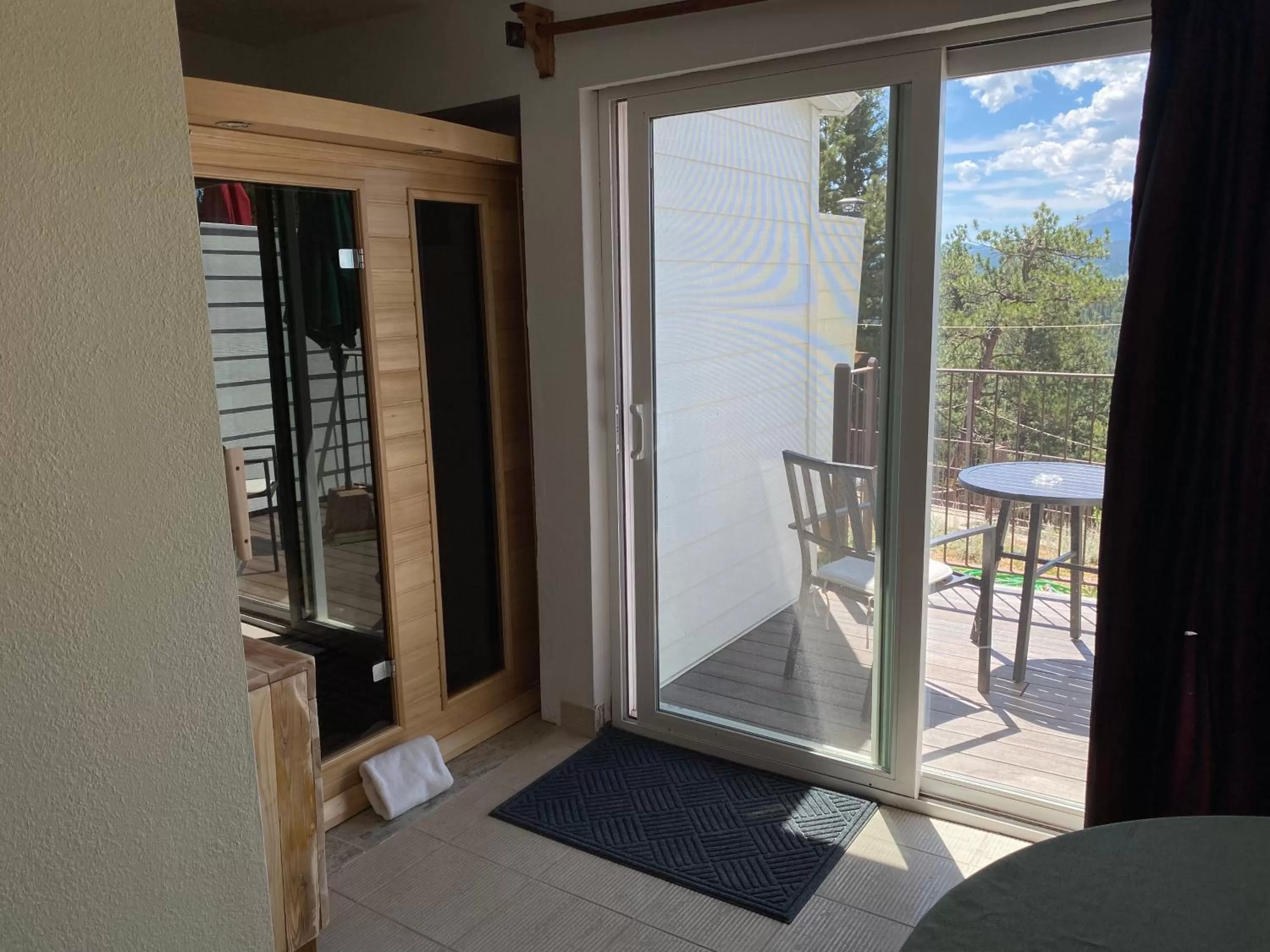 Sauna in Pikes Peak Paradise Bed and Breakfast