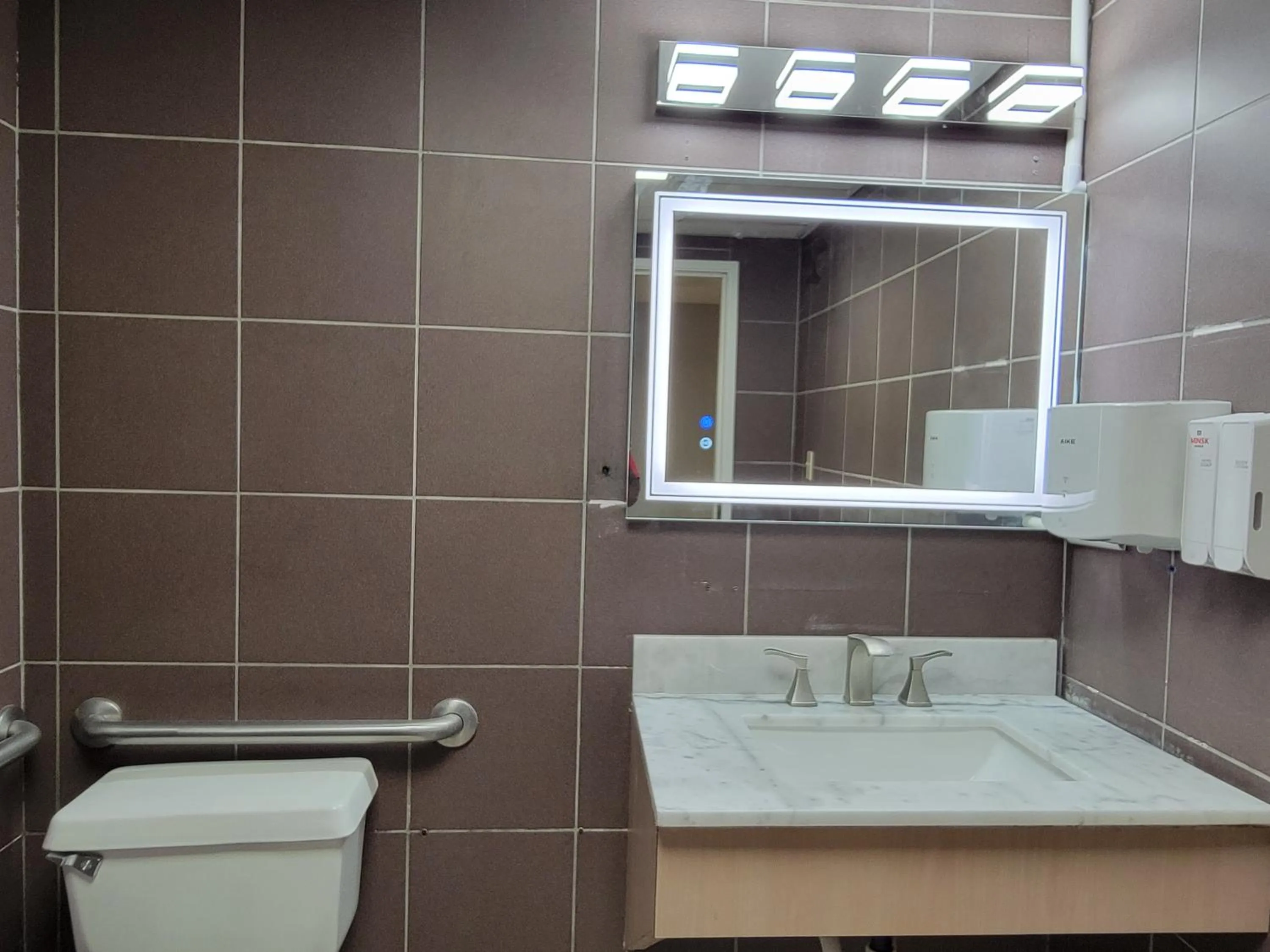 Bathroom in Extend-a-Suites - Extended Stay, I-40 Amarillo West