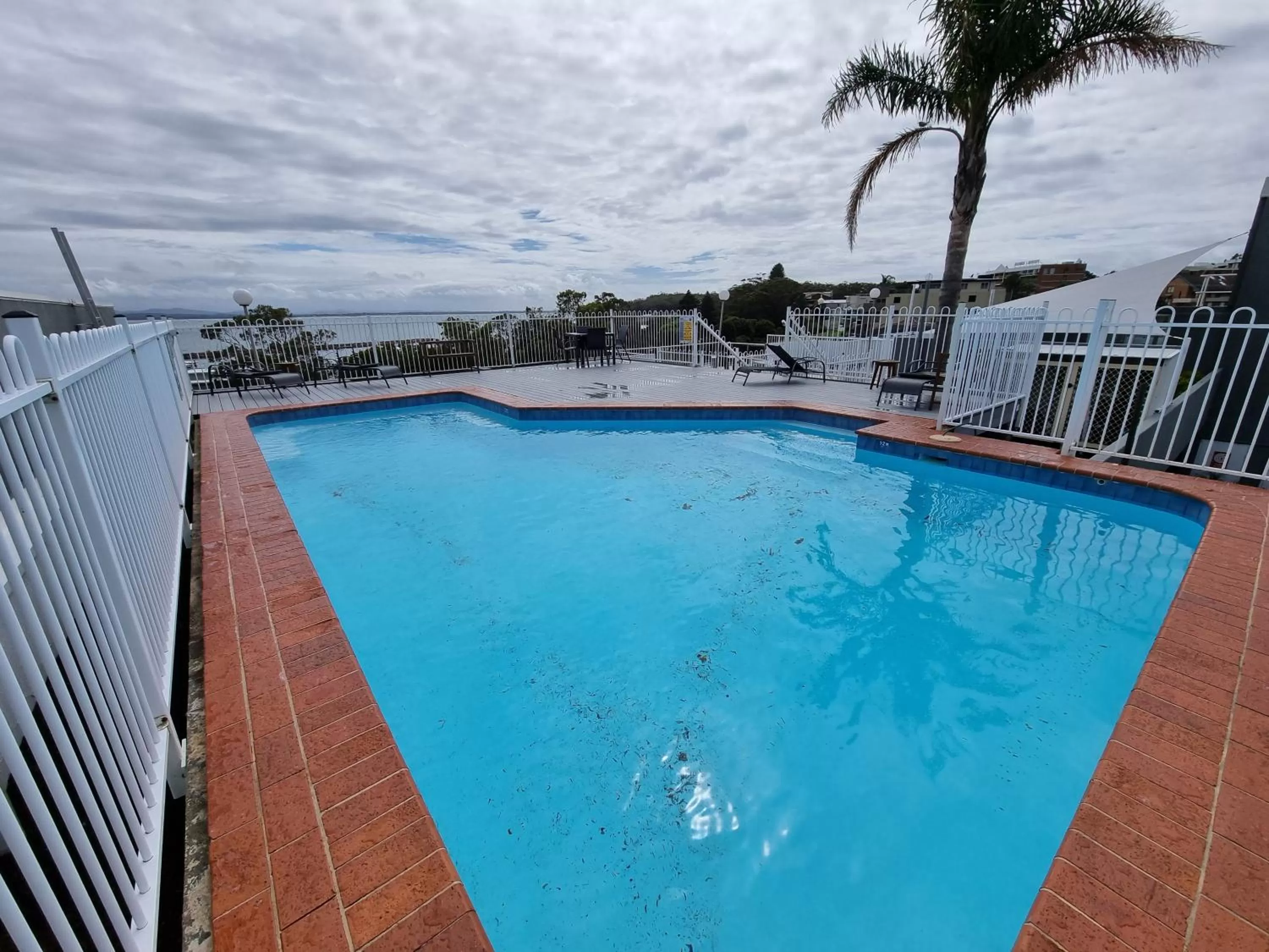 Swimming pool in Nelson Towers Motel & Apartments