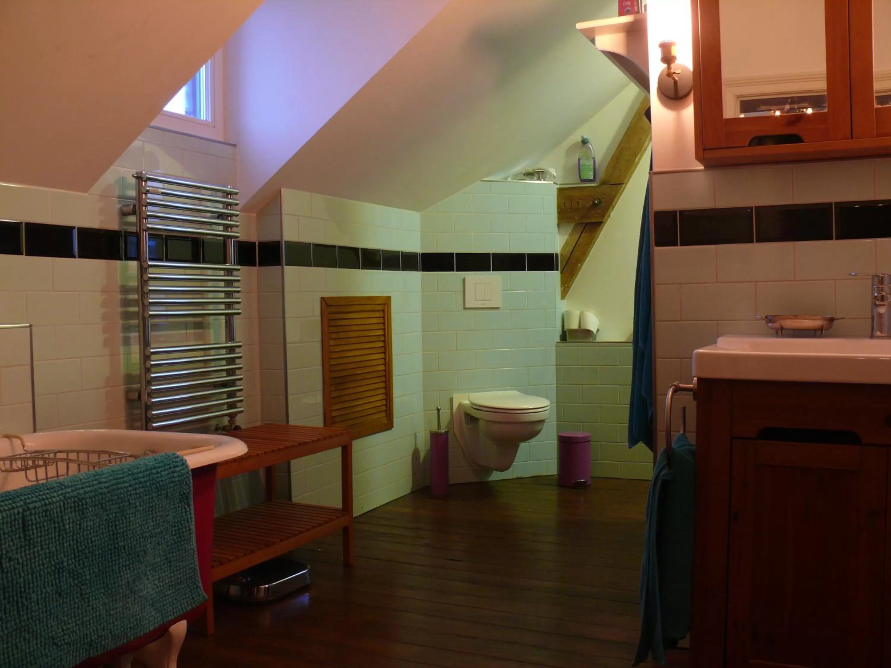 Bathroom in B&B Mühlenvilla am Bützower Hafen