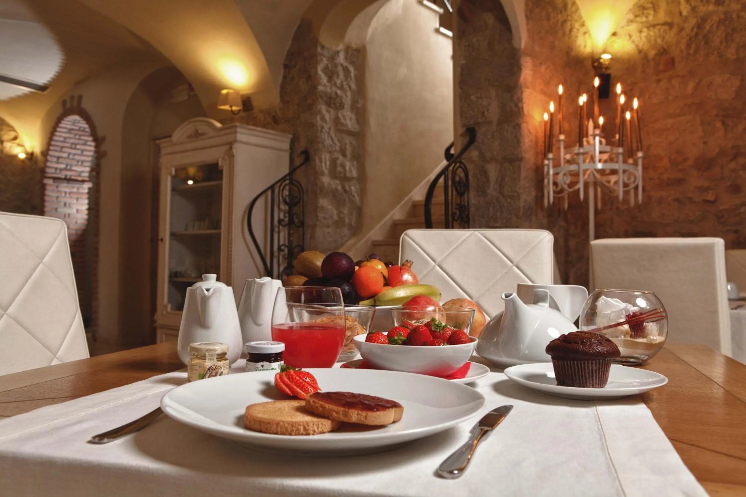 Continental breakfast in La Locanda Del Conte Mameli - Boutique Hotel & Suite SPA