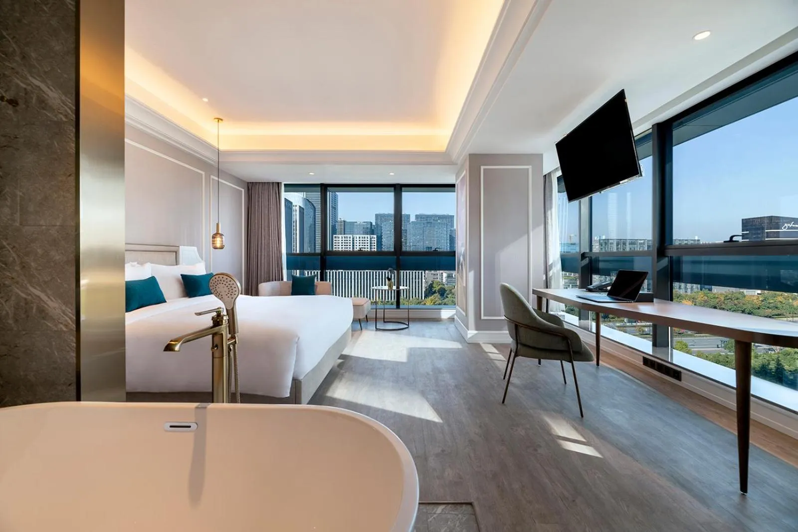 Photo of the whole room, Bed in Mercure Hangzhou Xixi Wetland