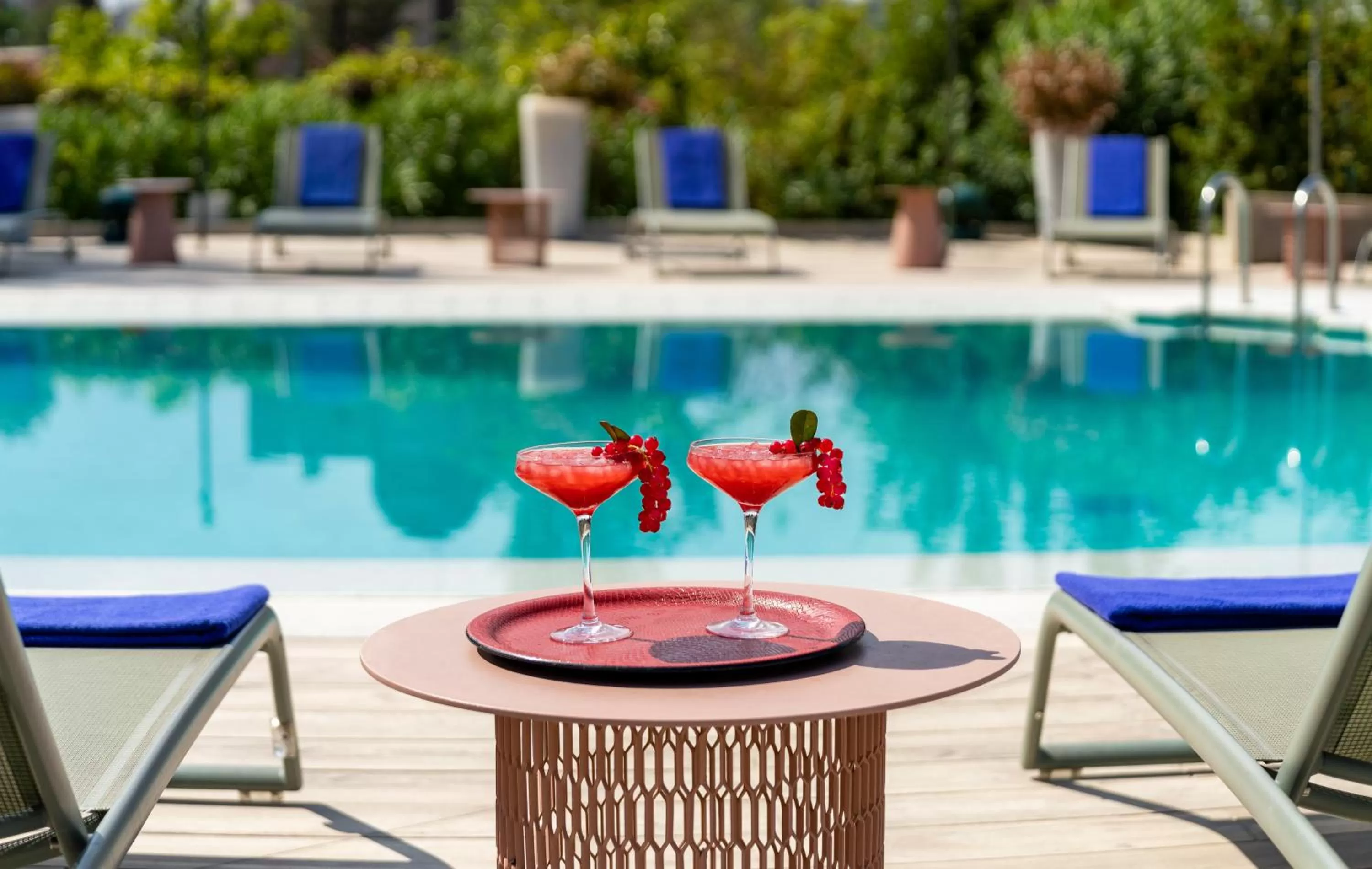 Pool view in Ibis Styles Madrid City Las Ventas