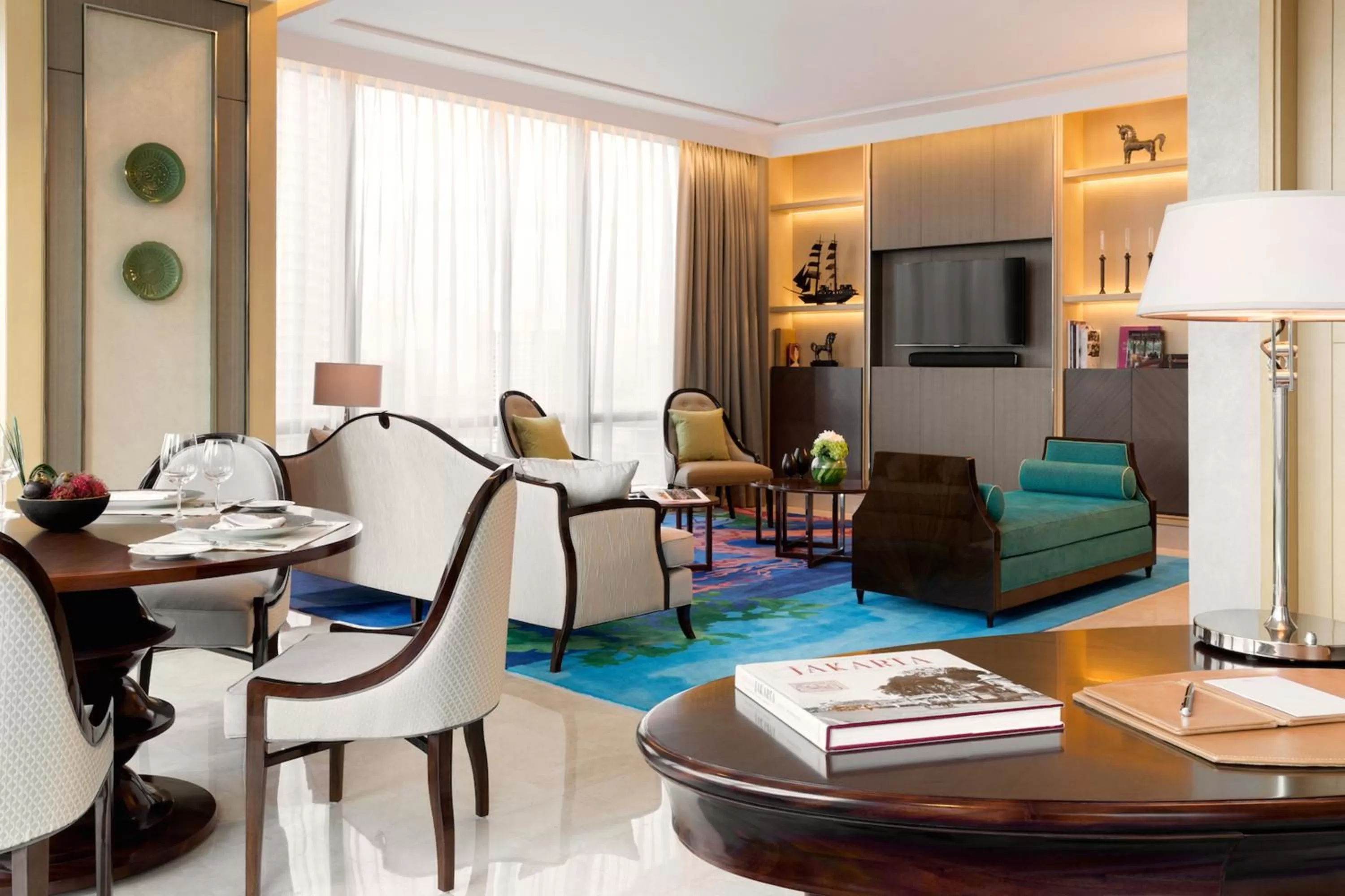Living room in Raffles Jakarta