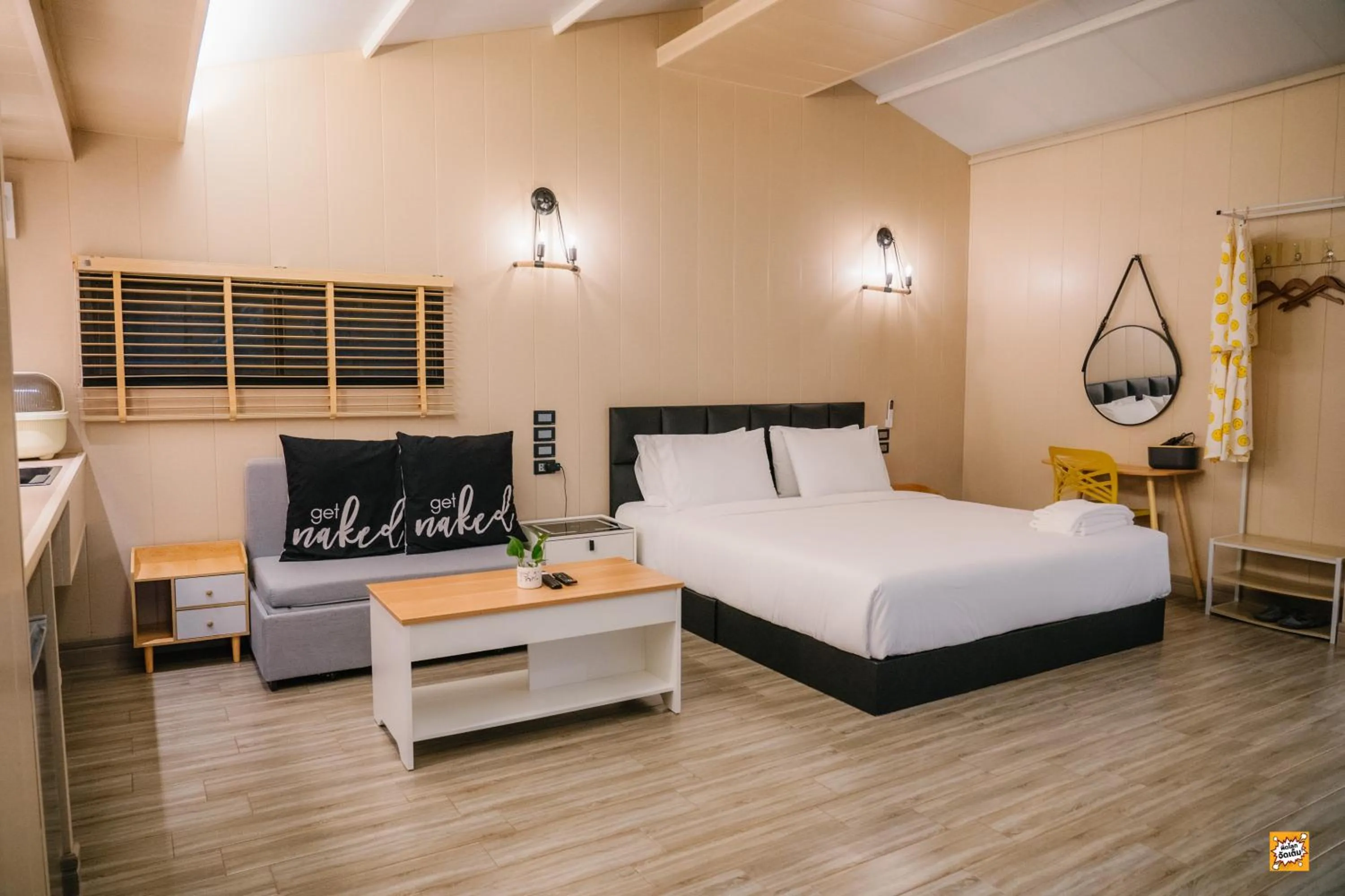 Bed in Naturalpark Resort De Wangthong