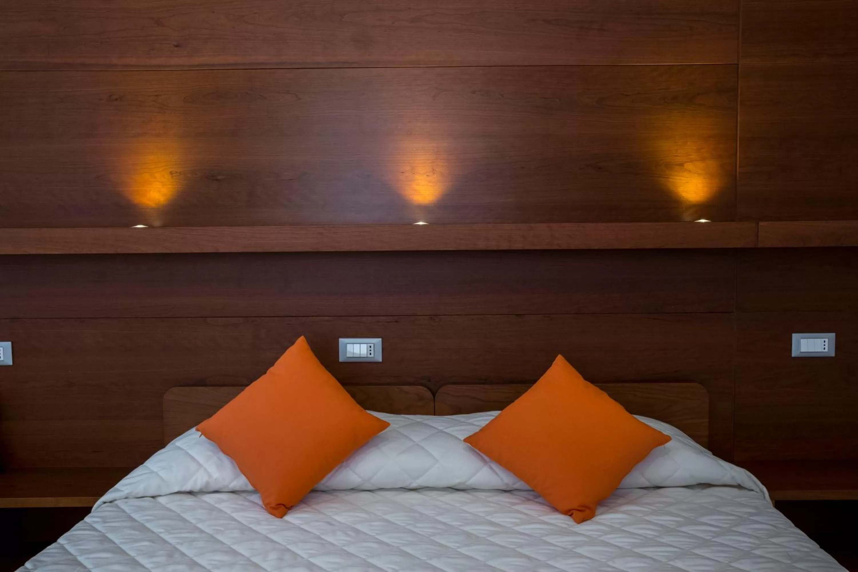 Bed in Villa Angelina