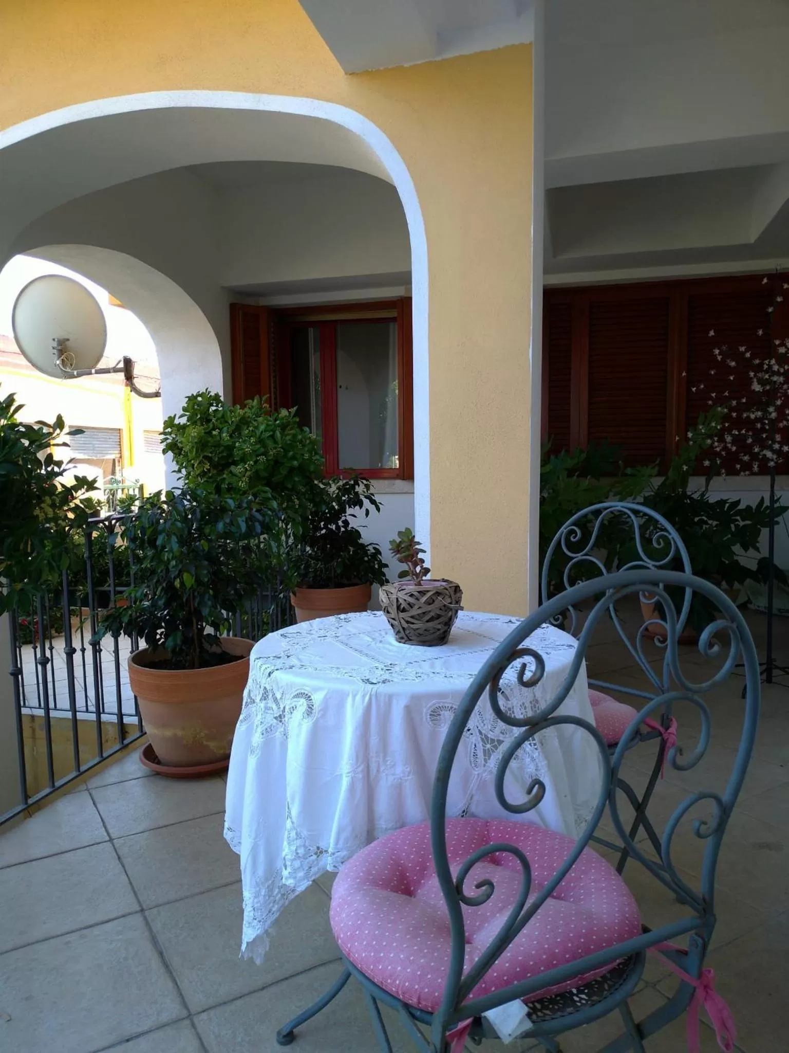 Balcony/Terrace in Gemma Di Gallura Charme B&B