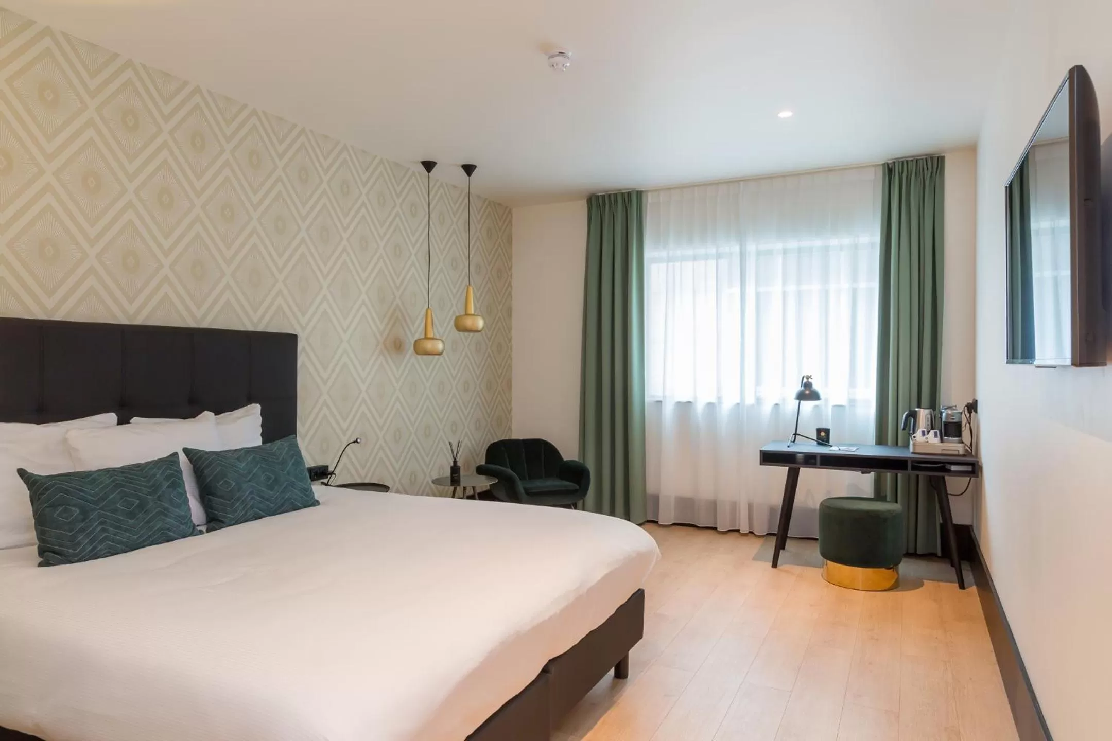 Bed in The James Rotterdam