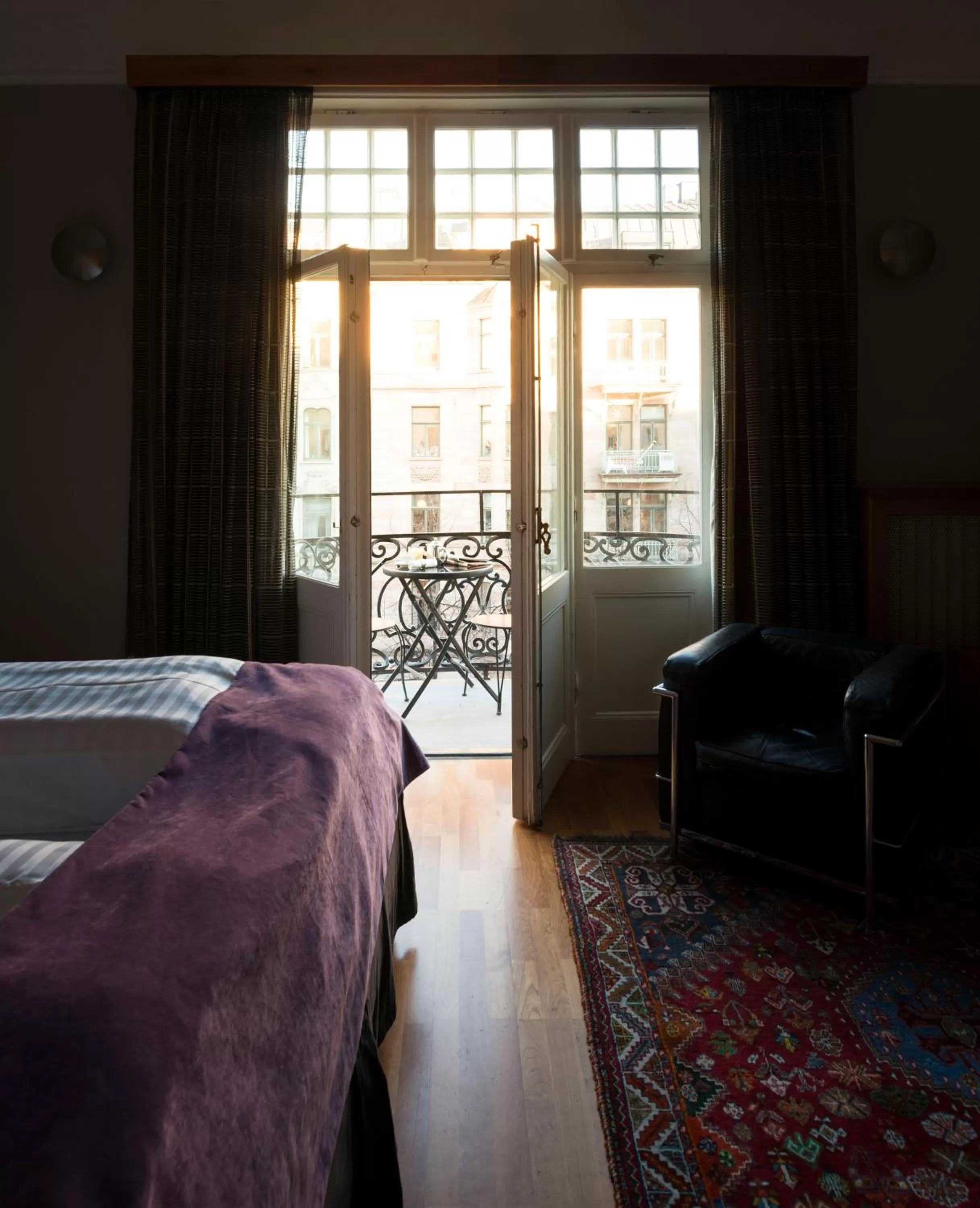 Balcony/Terrace, Bed in Hotel Kung Carl, WorldHotels Crafted