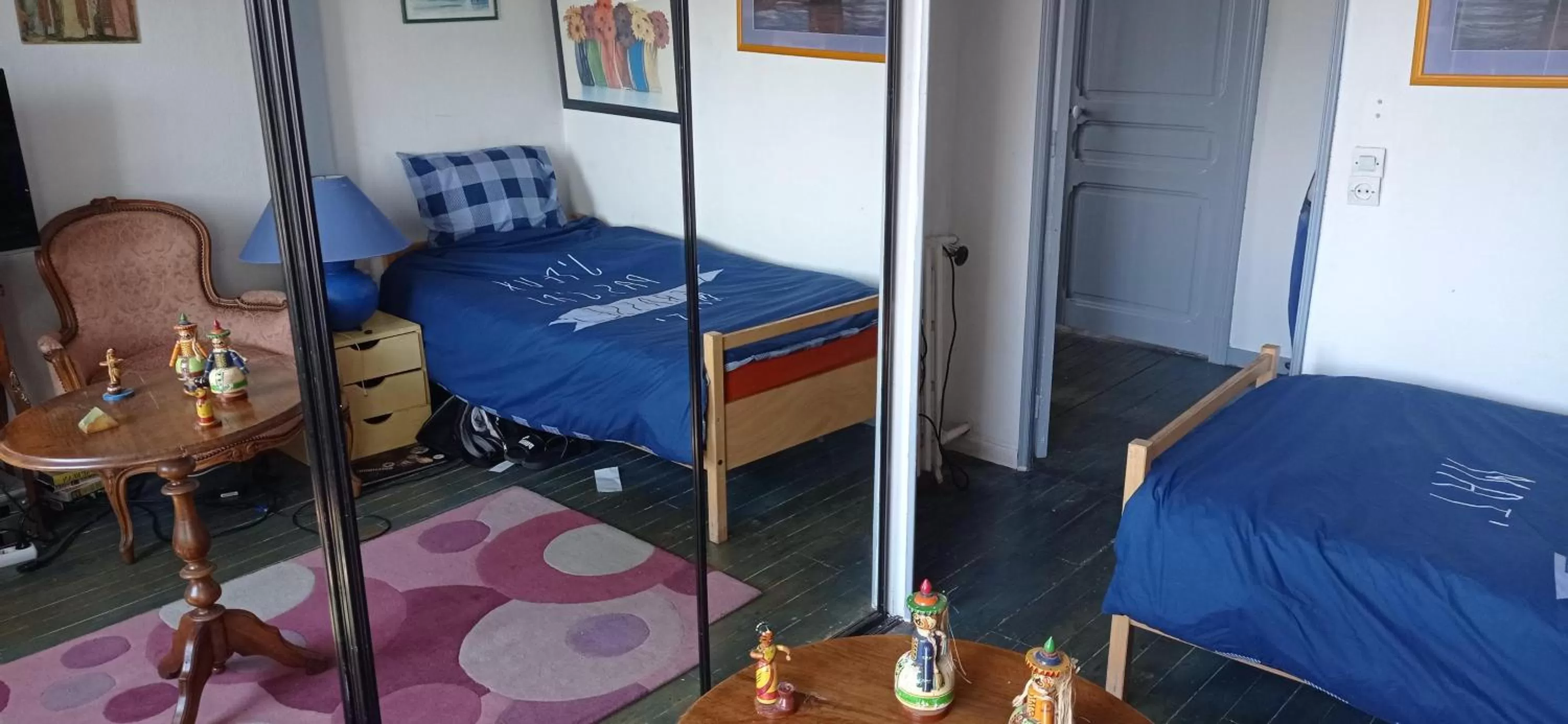 Bed in 2 chambres et salle de bain un oasis de bien être Piscine et jardin Direct Gare Aéroport