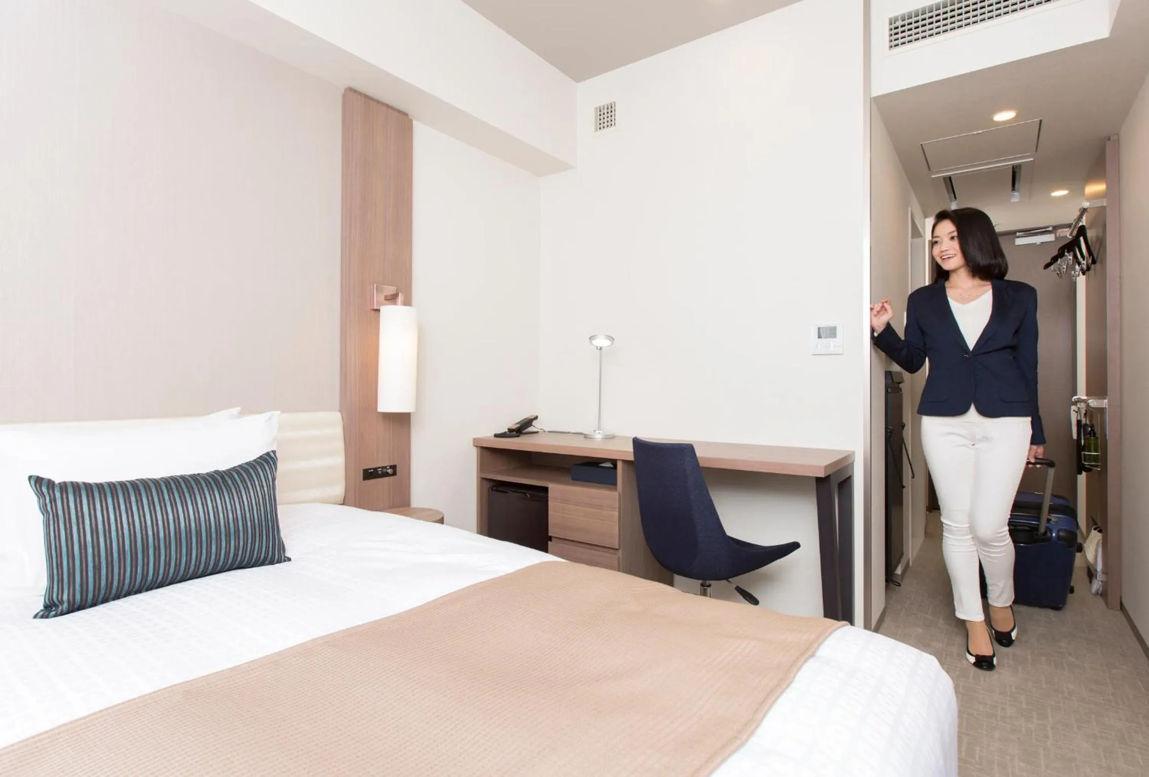 Photo of the whole room, Bed in Tokyu Stay Ginza