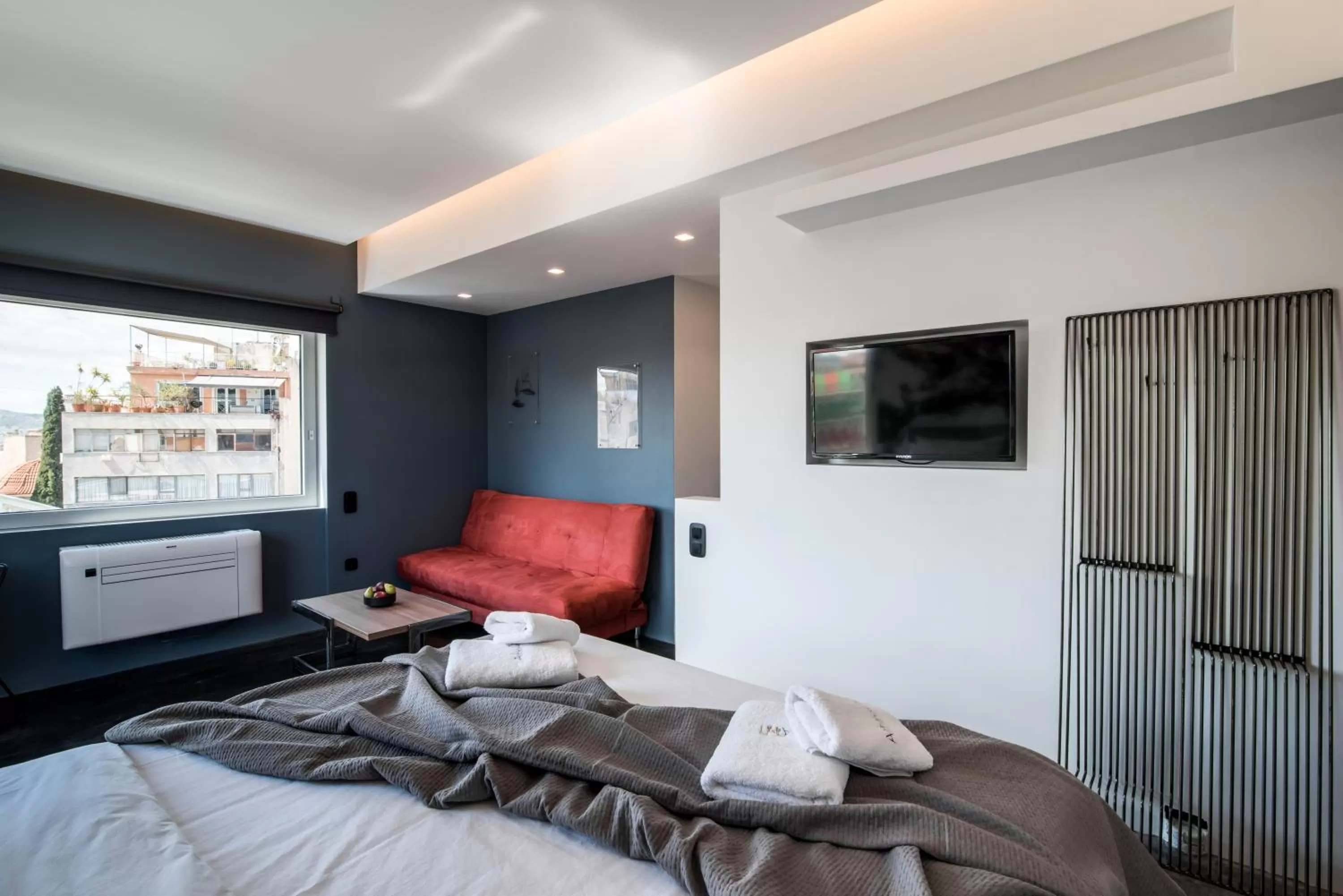 Bedroom, Bed in AthinA STREETAPARTMENTS