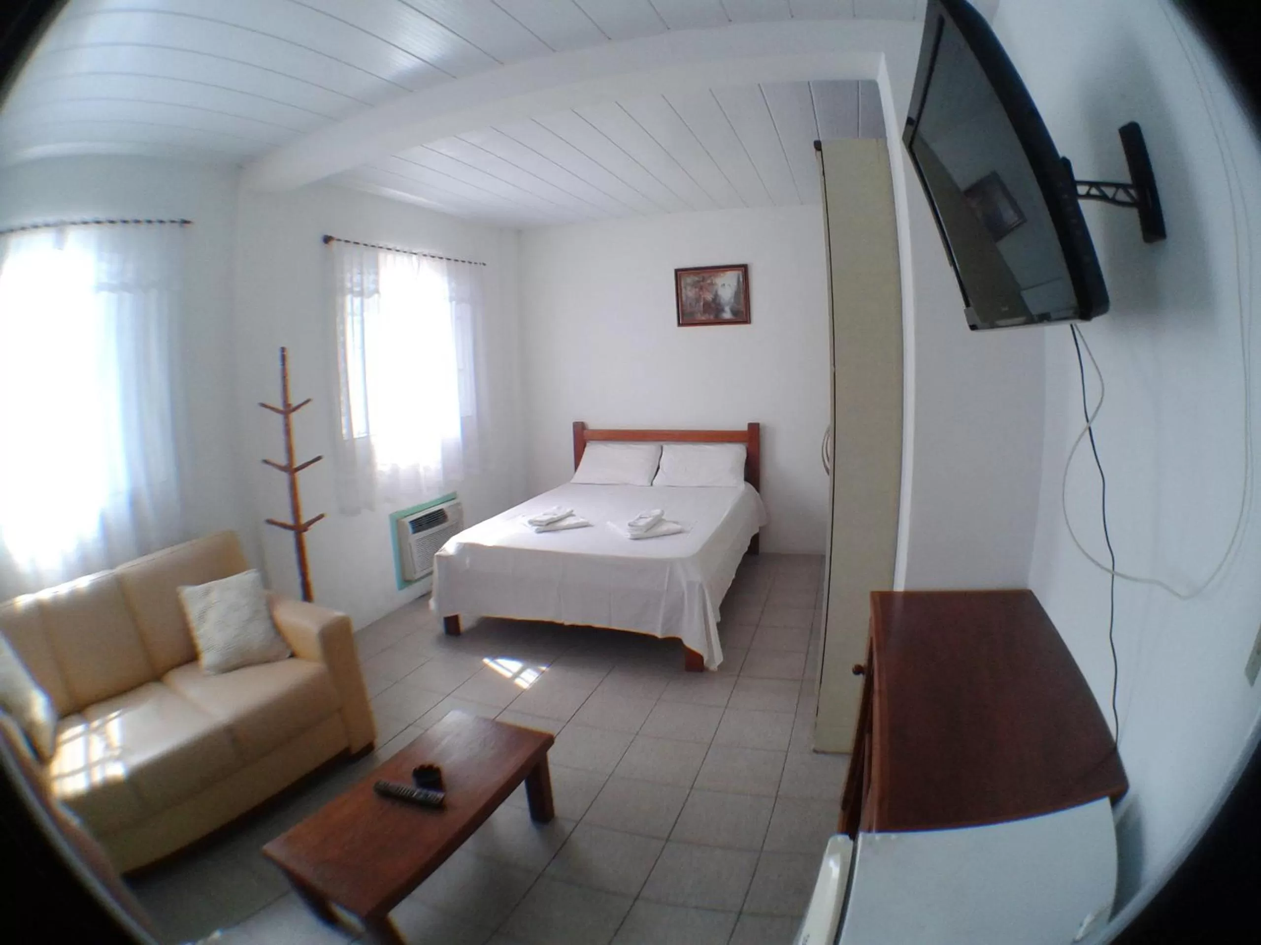 Bed in Pousada Milani