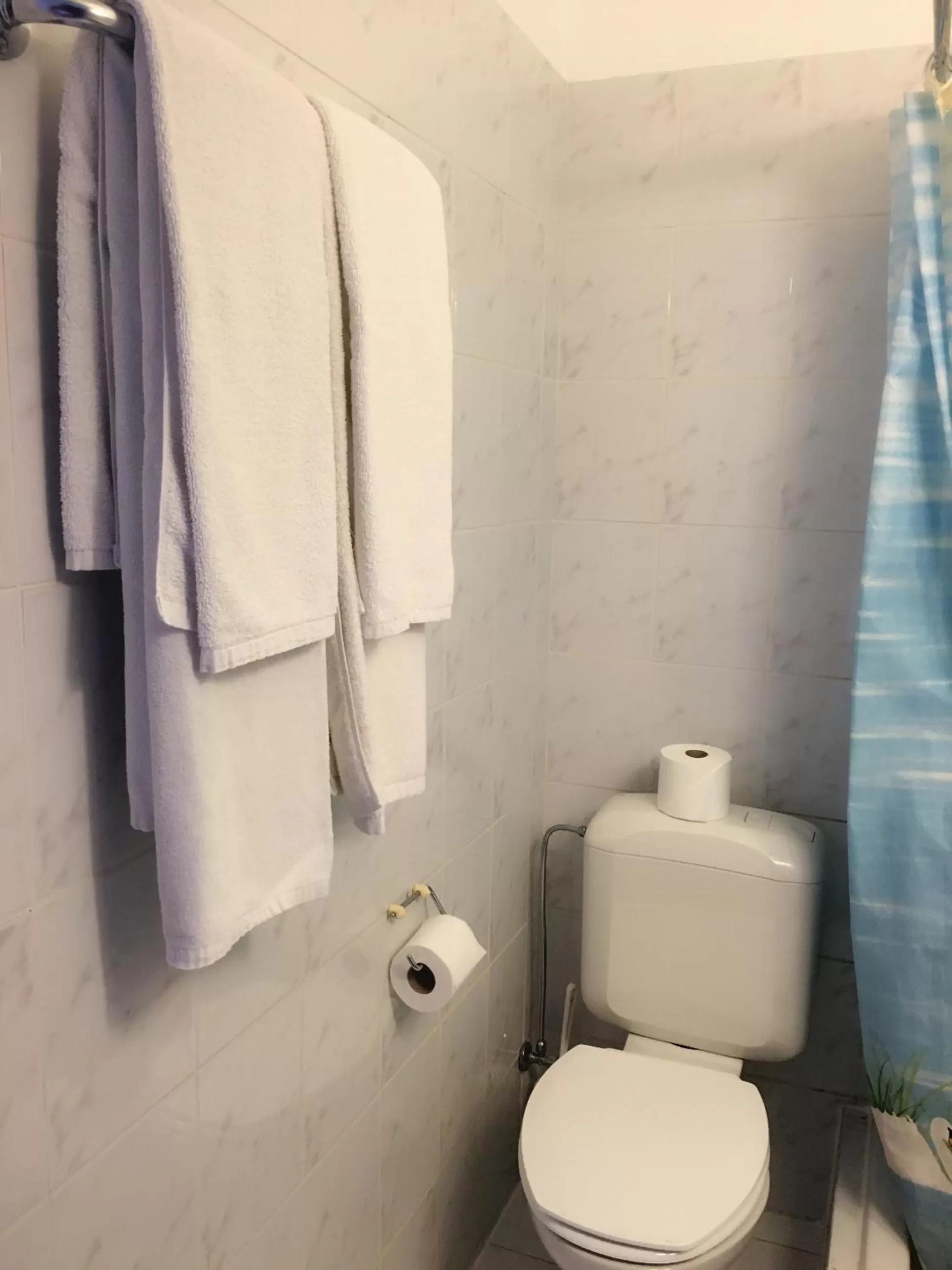 Shower in Hotel Claridge