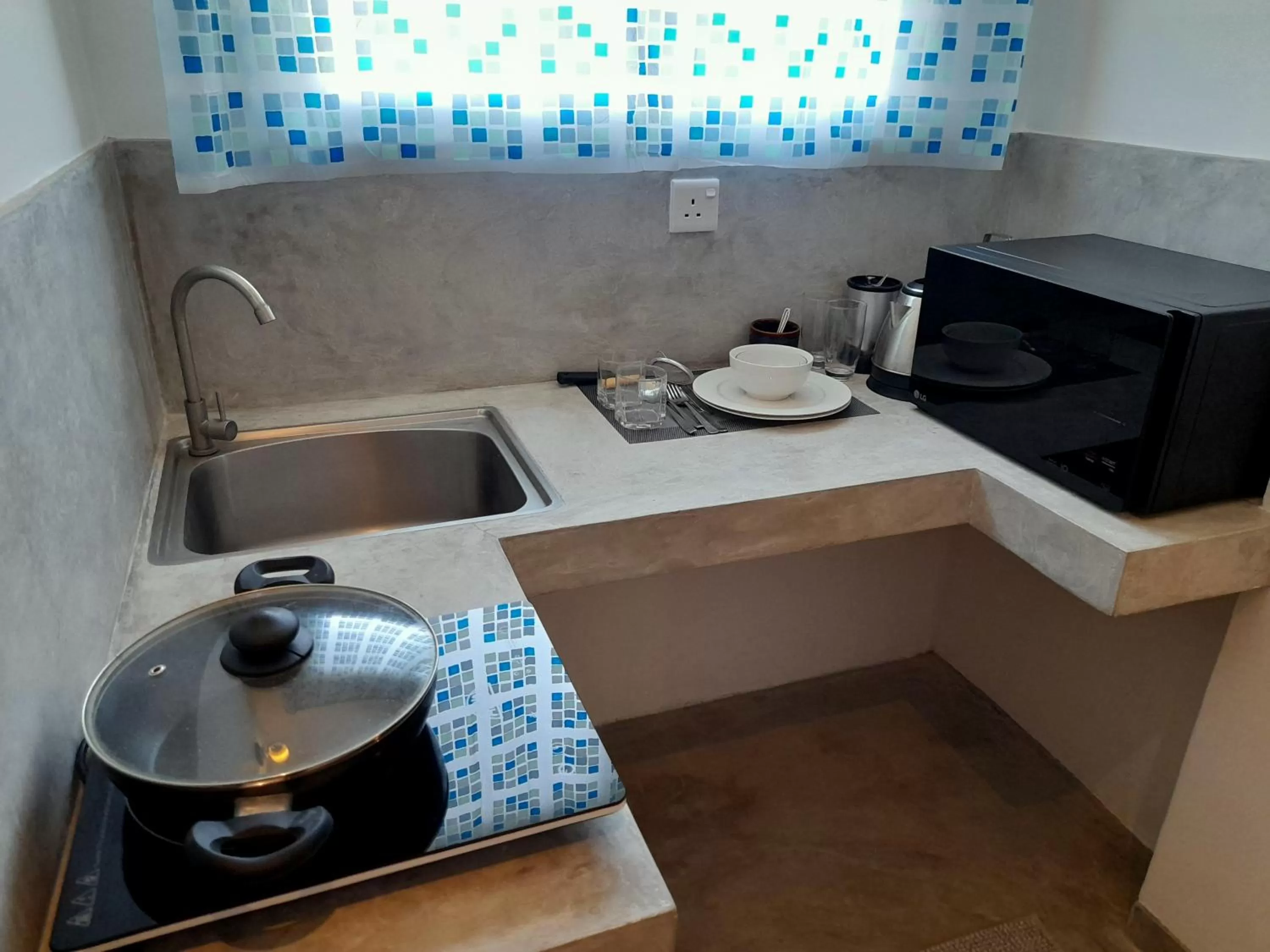 Kitchen or kitchenette in Weligama Bay Watsila Resort