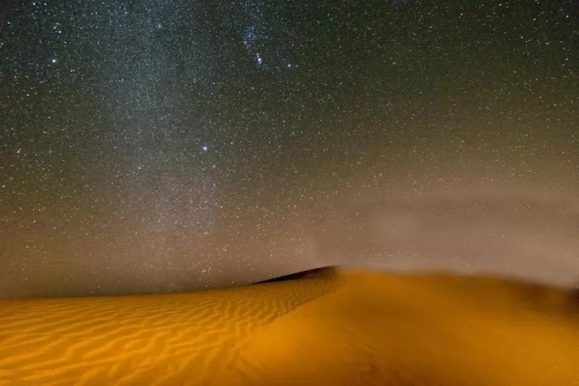 Bed in Hotel Murad Haveli