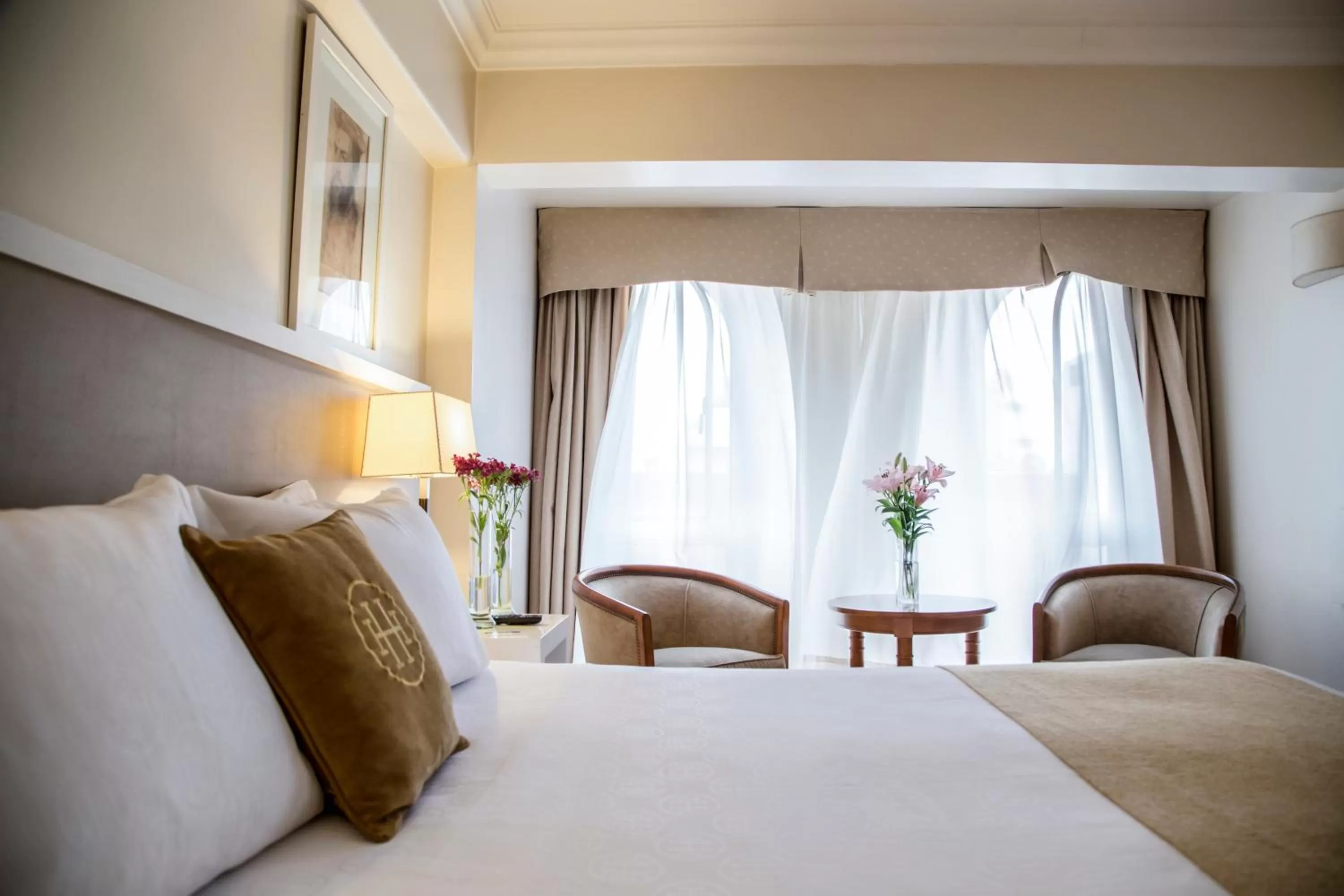 Bed in Huentala Hotel