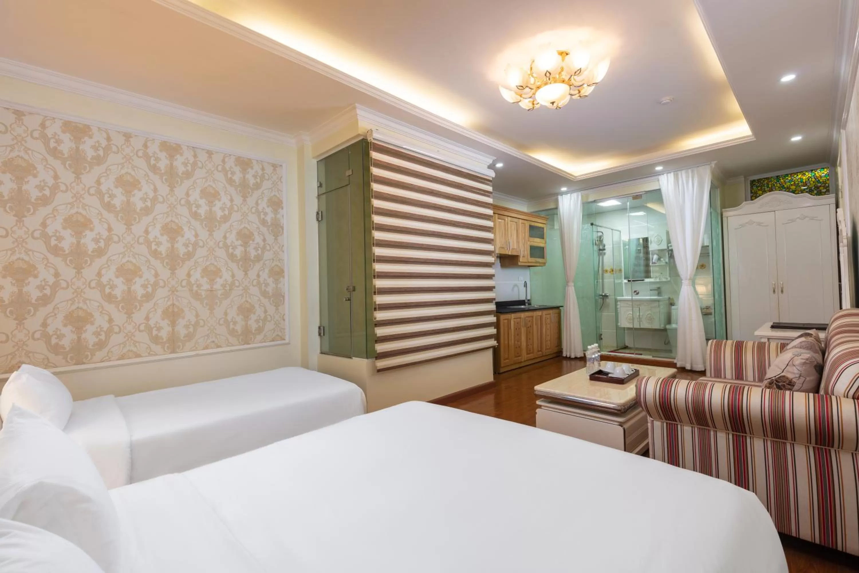 Bed in My Moon Hotel Hanoi