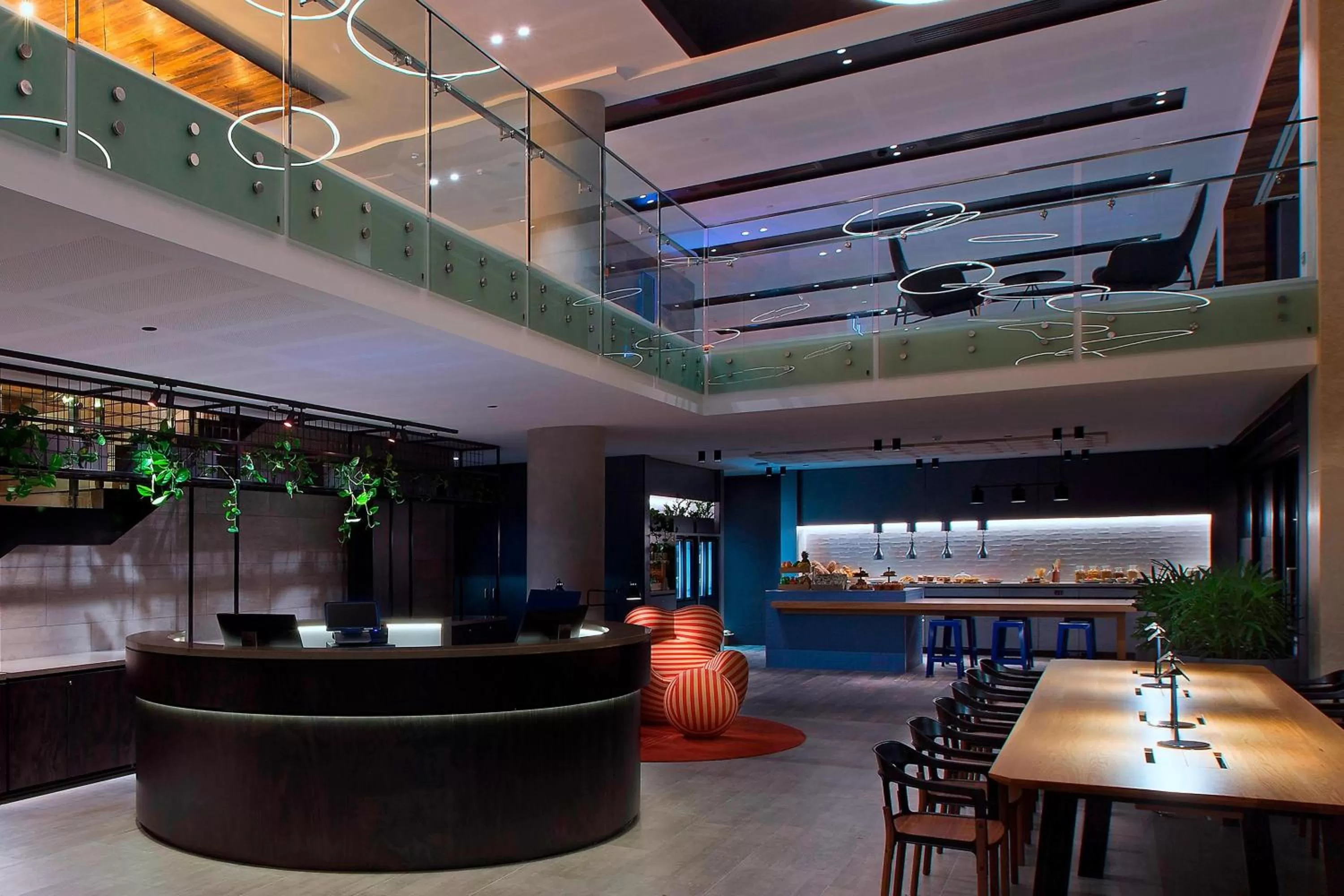 Lobby or reception in Aloft Perth