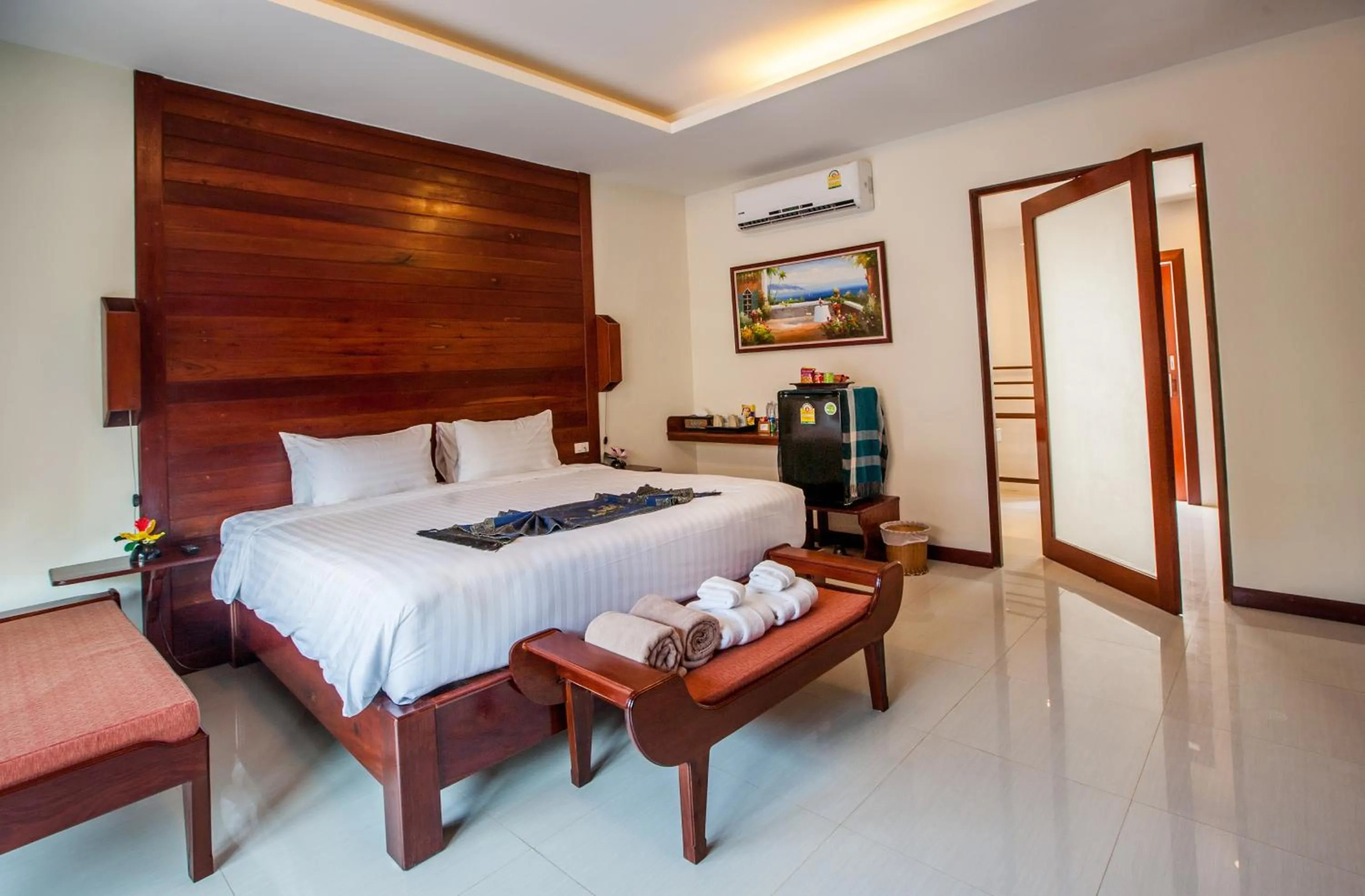 Bed in T-Villa Phuket