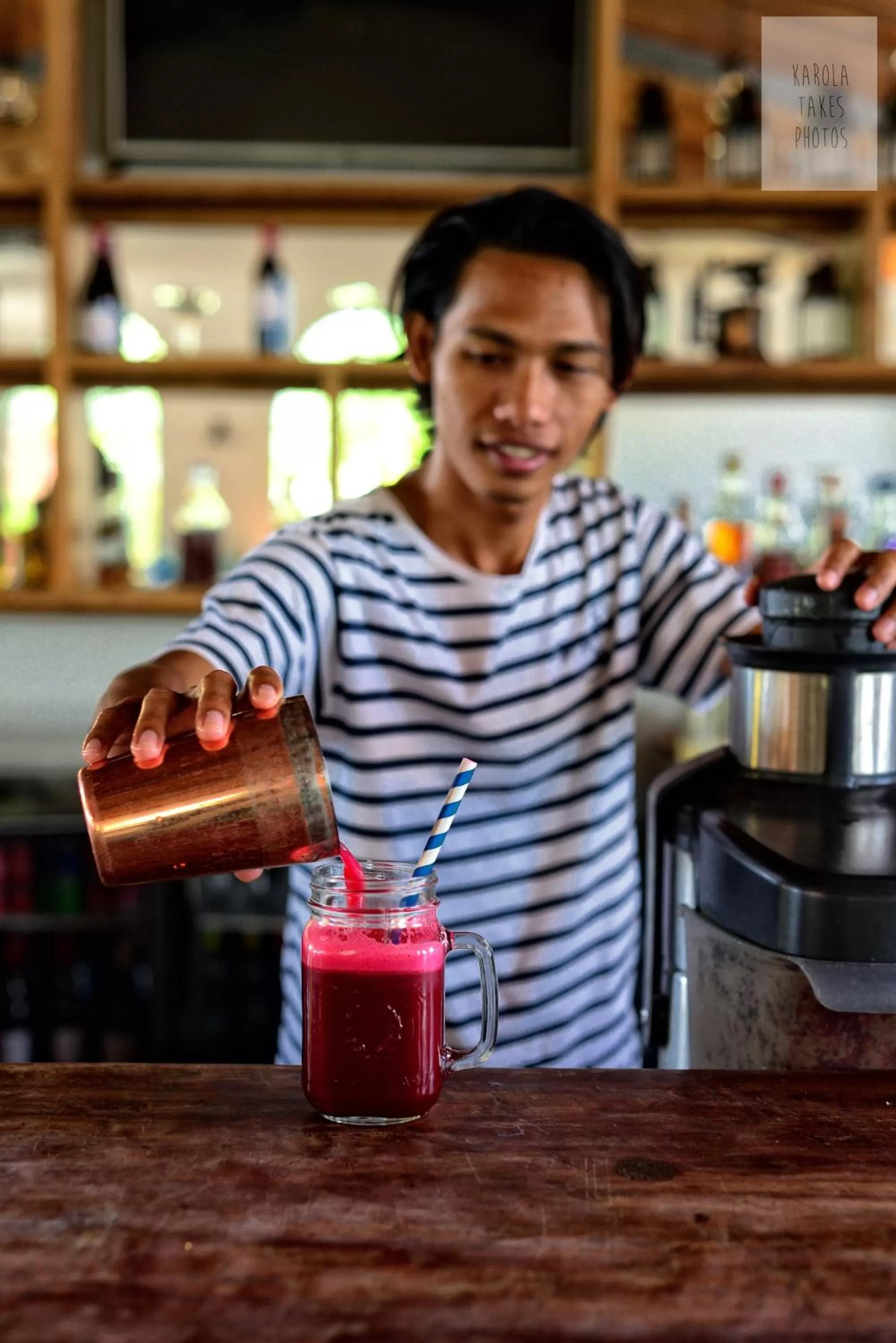 Staff in Trawangan Dive Resort