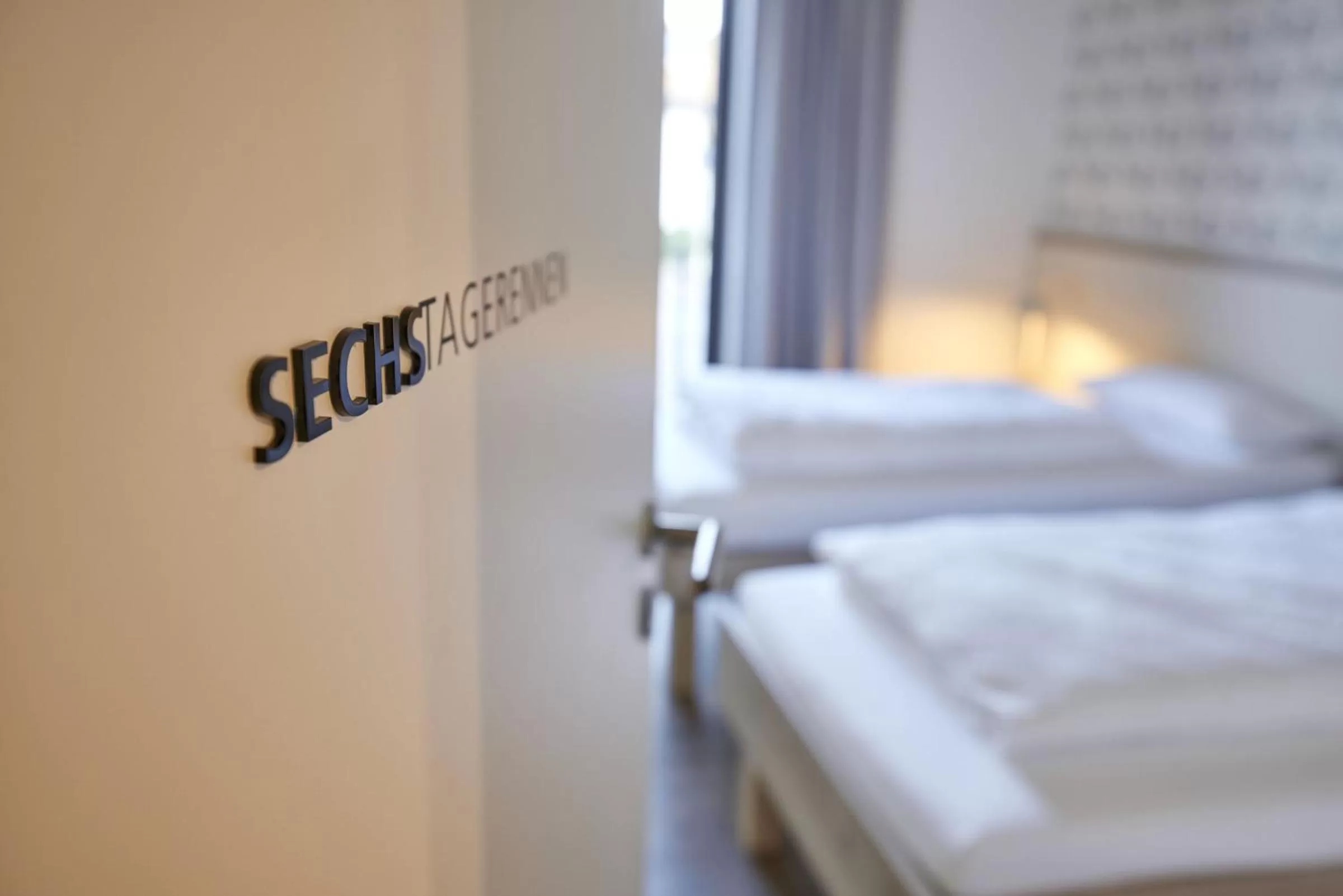 Bed in Radhotel am Gleis