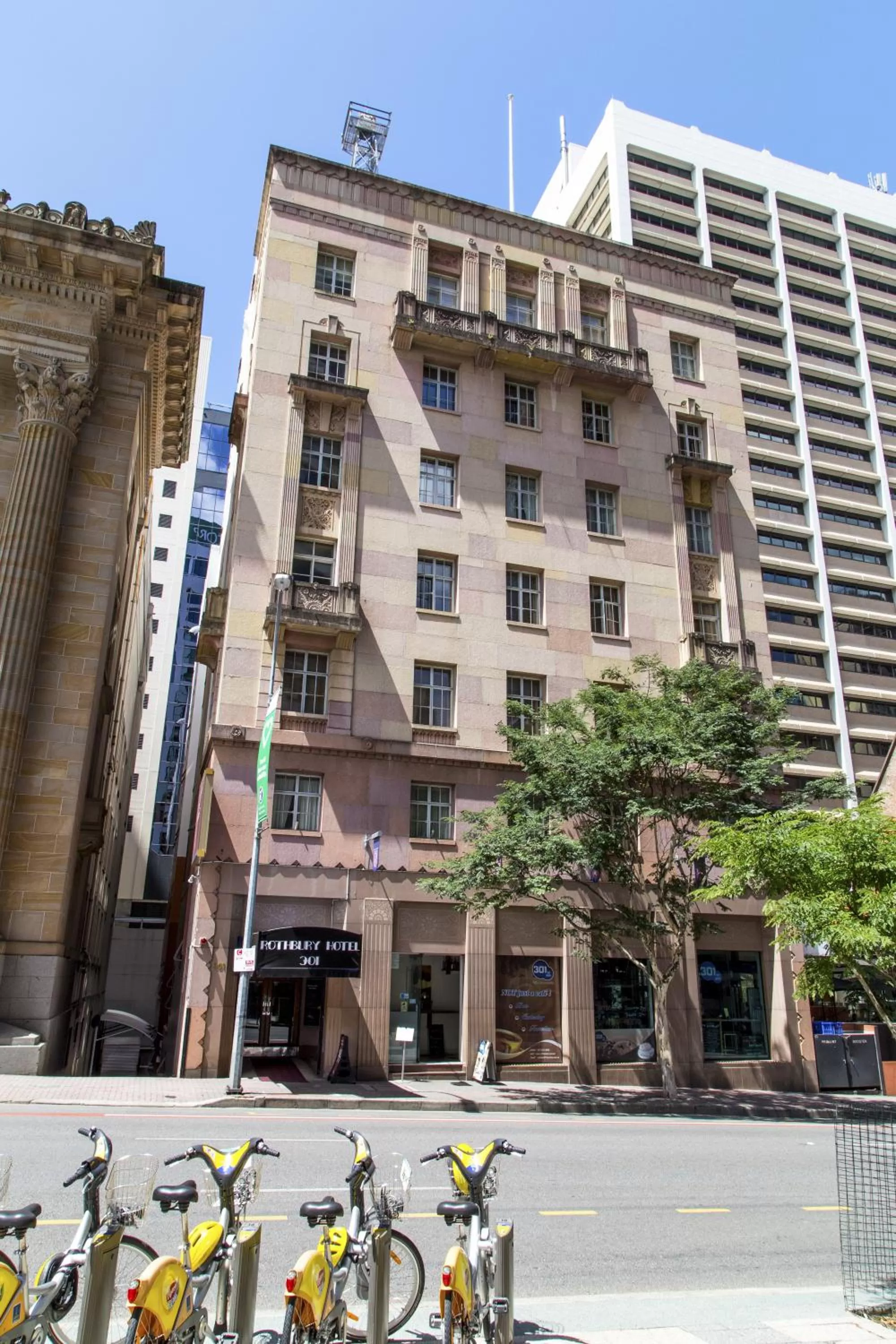 Property building in Rothbury Hotel