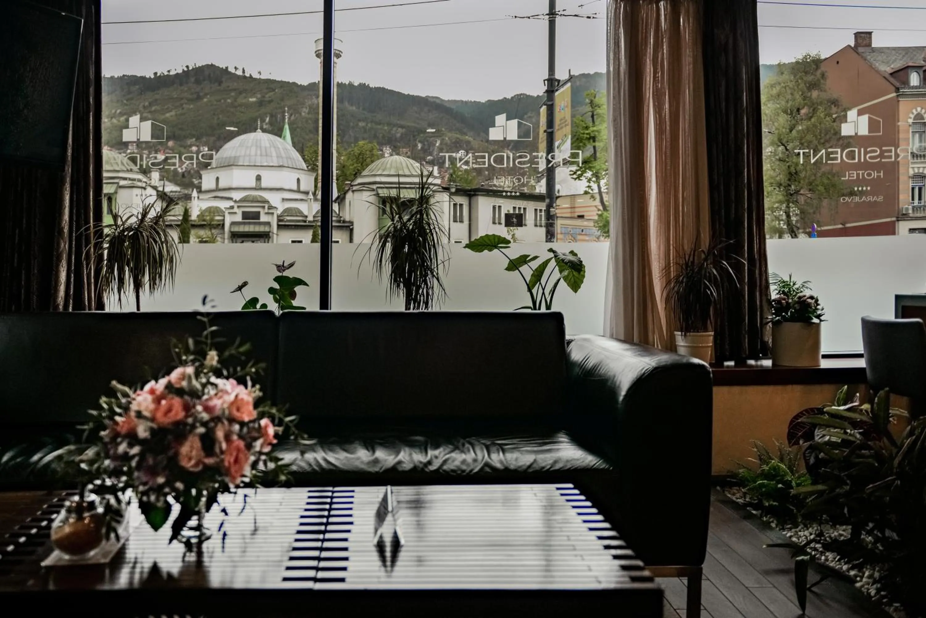 Lobby or reception in Hotel President Sarajevo