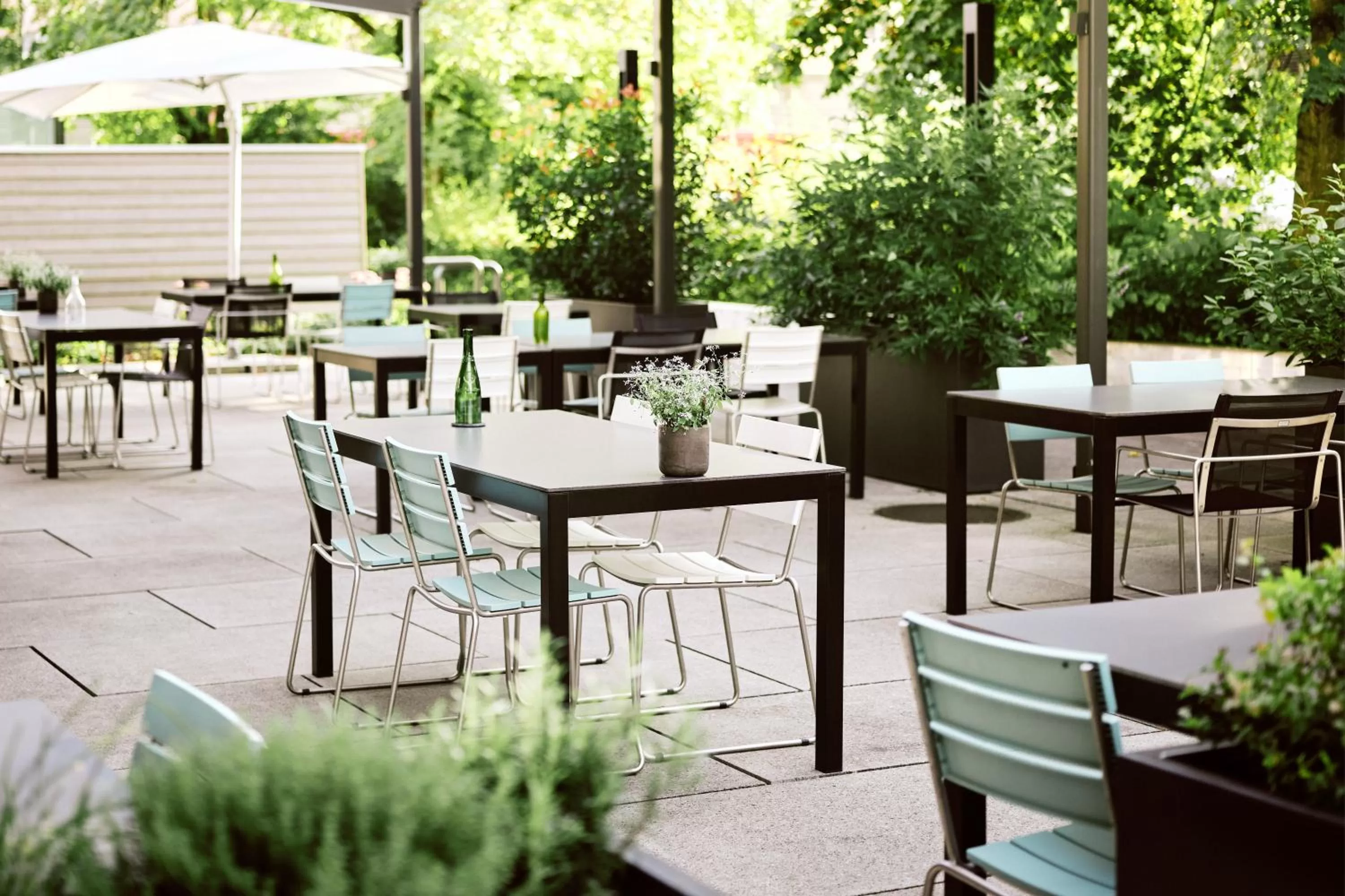 Balcony/Terrace in Newstar Hotel (Free Parking)