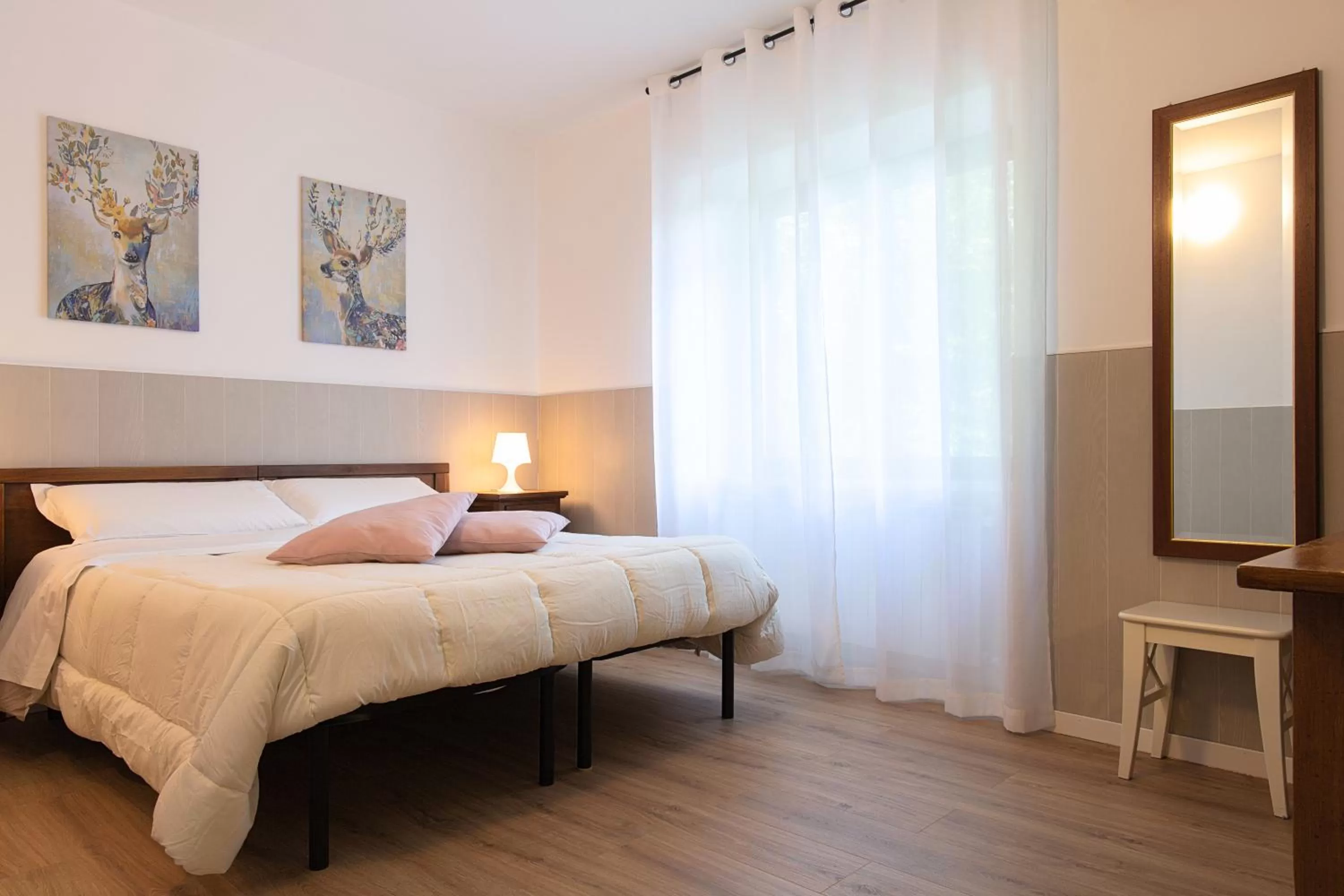 Bed in Fox House BnB