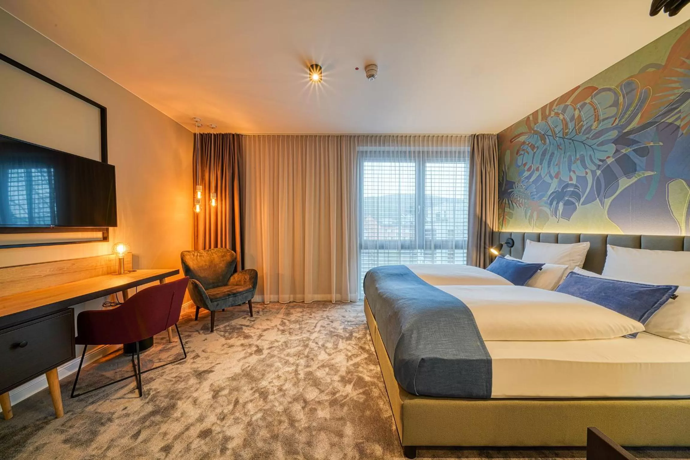 Photo of the whole room, Bed in Vienna House Easy by Wyndham Bonn City