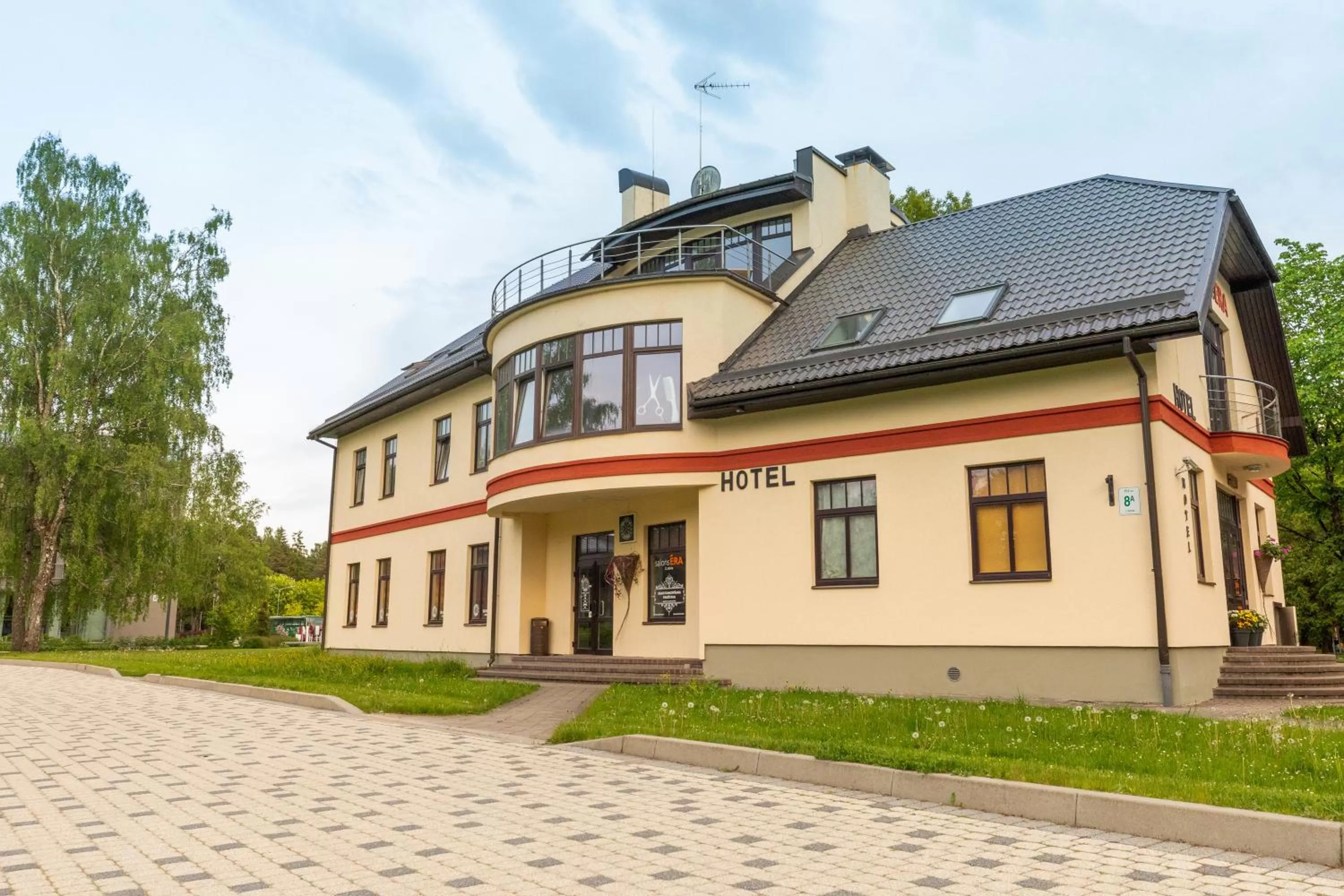 Property building in City Center Kaķis B&B