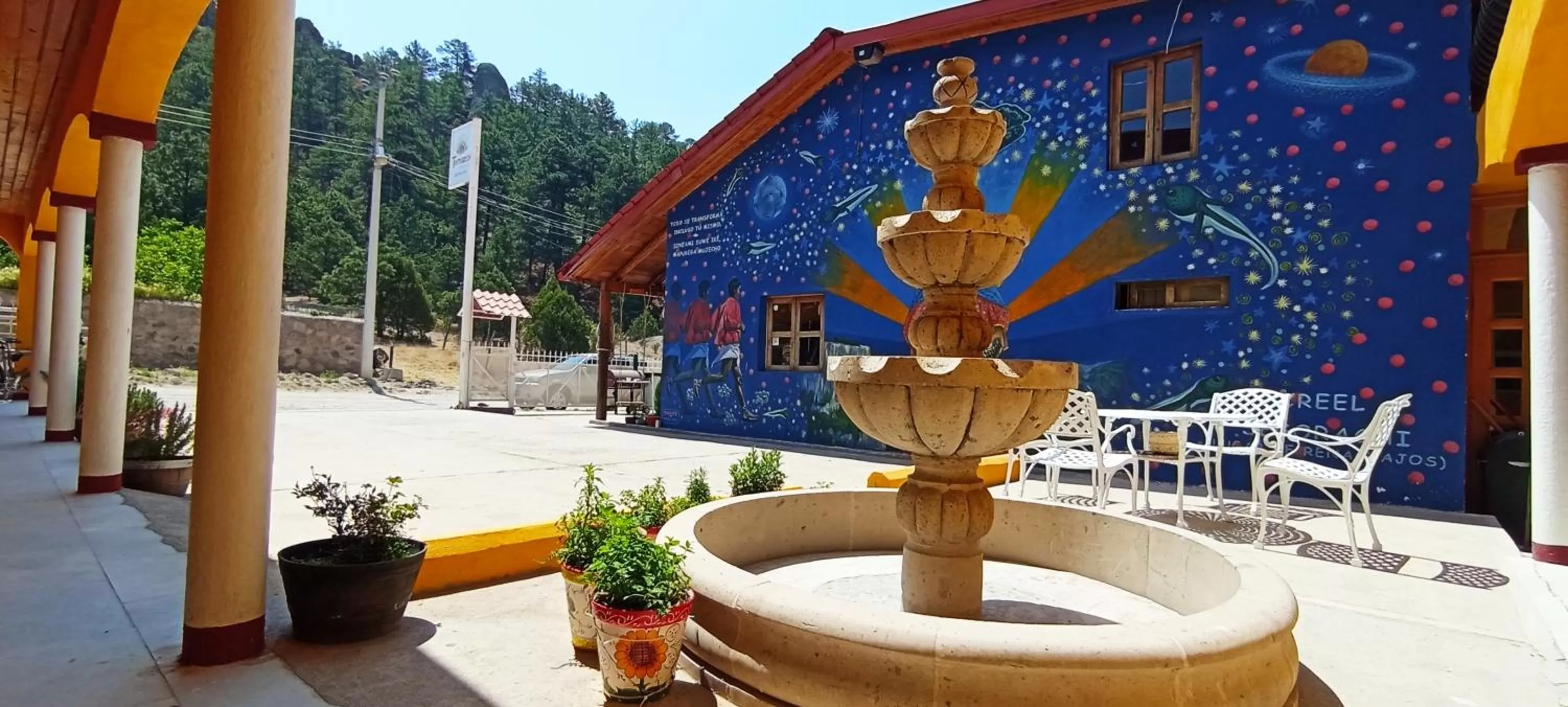 Property Building in Hotel Ecológico Temazcal