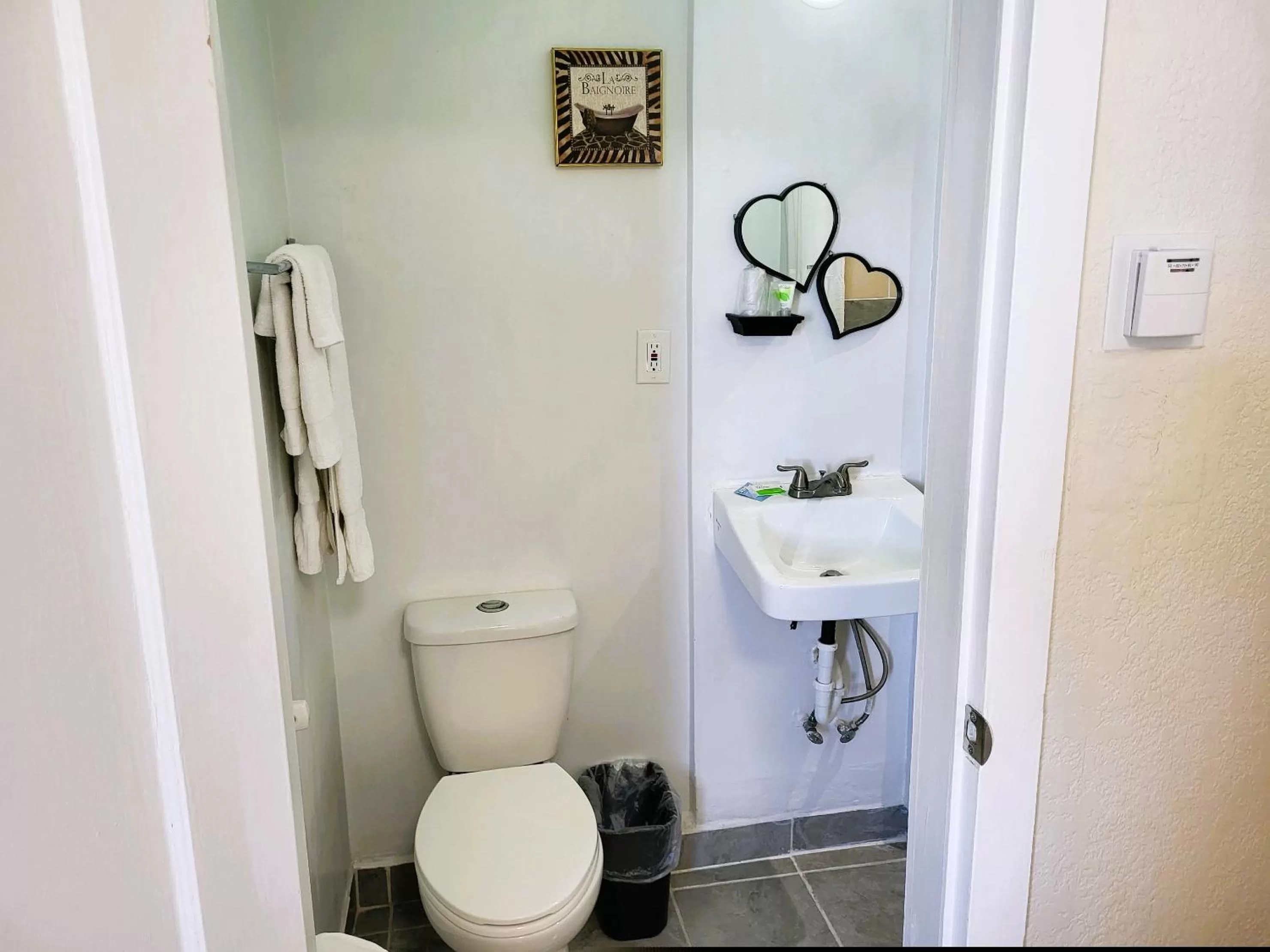 Shower in Rose's Motel