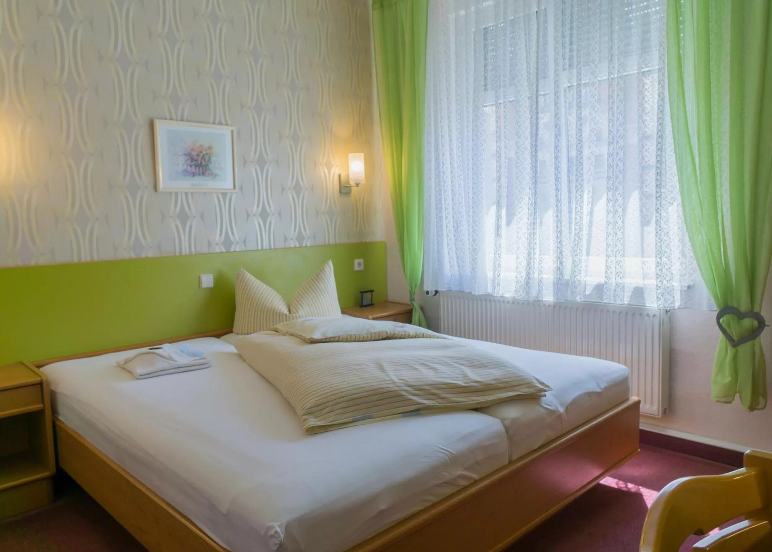 Bed in Hotel zur Post in Wurzen