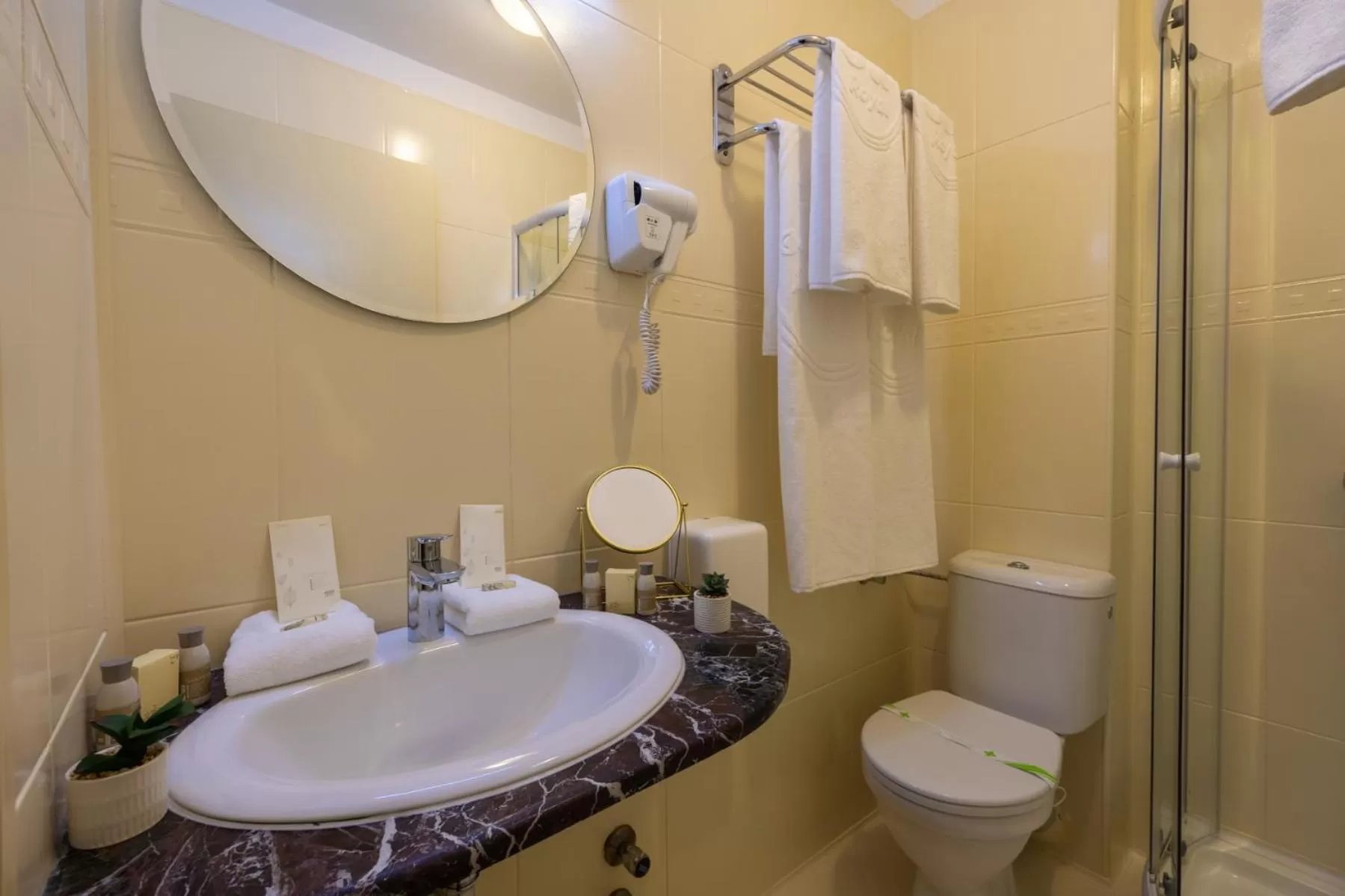 Shower in Hotel Sir Royal